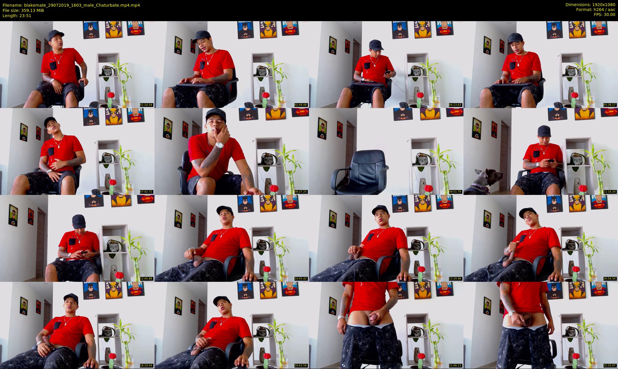 blakemate — 24 minute Chaturbate male cam show recording, 1080p, Jul 29, 2019