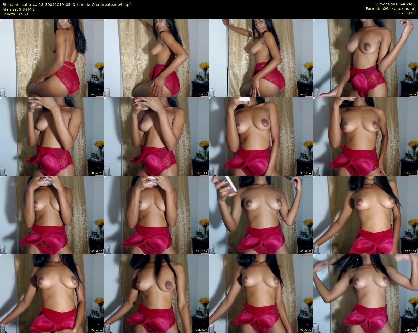 catta_cat18 — 3 minute Chaturbate female cam show recording, 480p, Jul 30, 2019