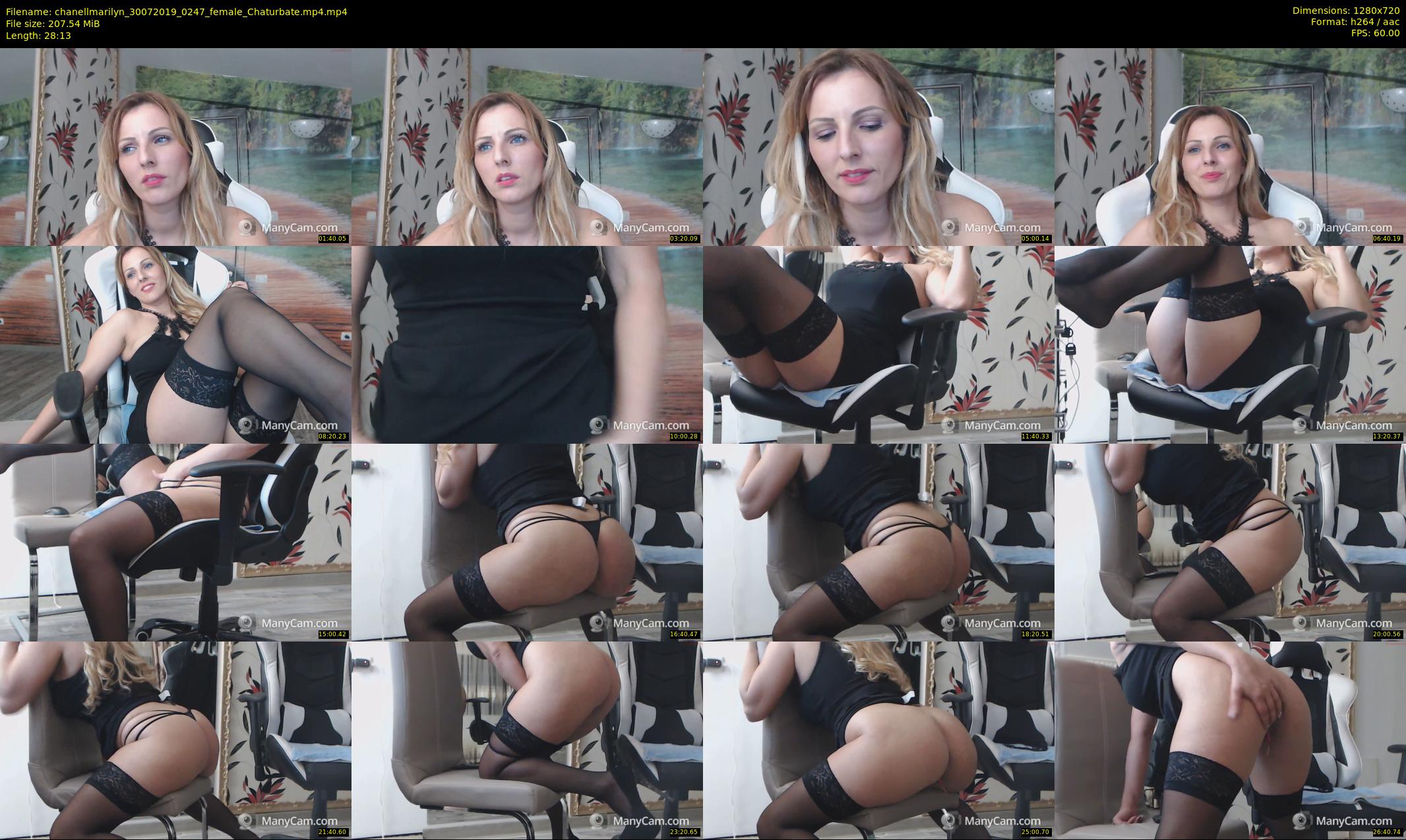 chanellmarilyn — 29 minute Chaturbate female cam show recording, 720p, Jul 30, 2019