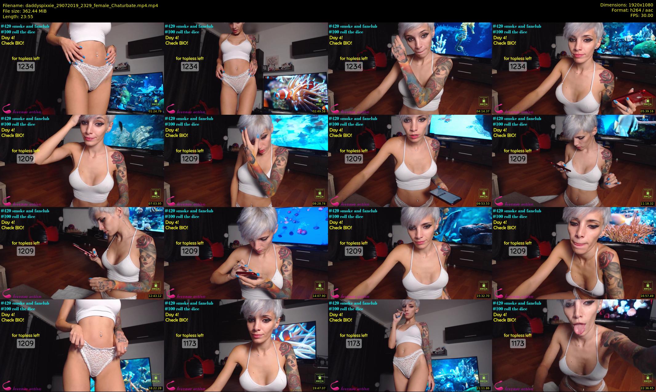 daddyspixxie — 24 minute Chaturbate female cam show recording, 1080p, Jul 29, 2019