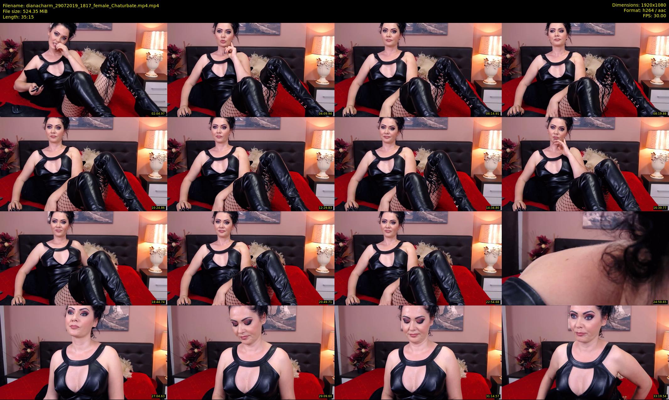 dianacharm — 36 minute Chaturbate female cam show recording, 1080p, Jul 29, 2019