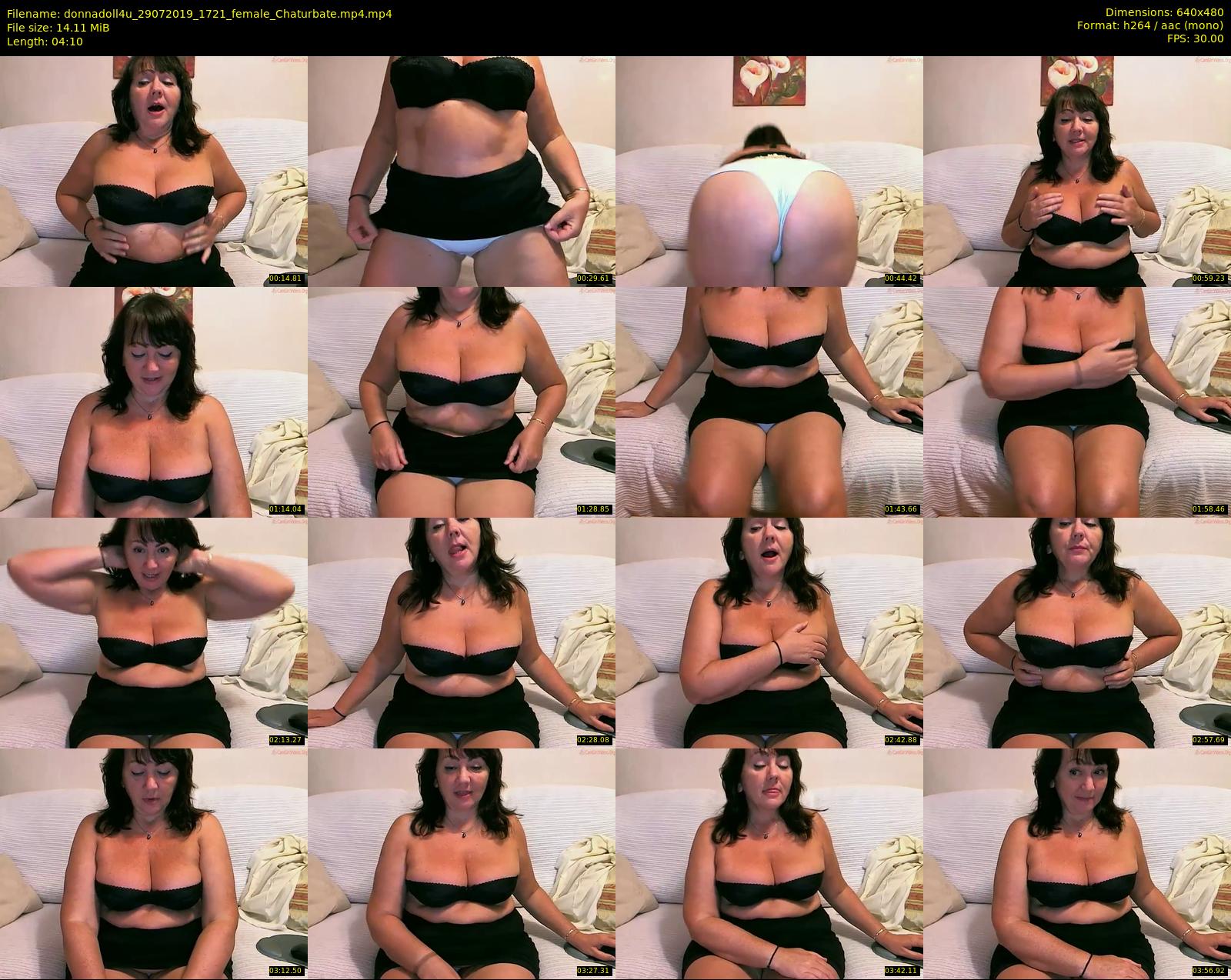 donnadoll4u — 5 minute Chaturbate female cam show recording, 480p, Jul 29, 2019