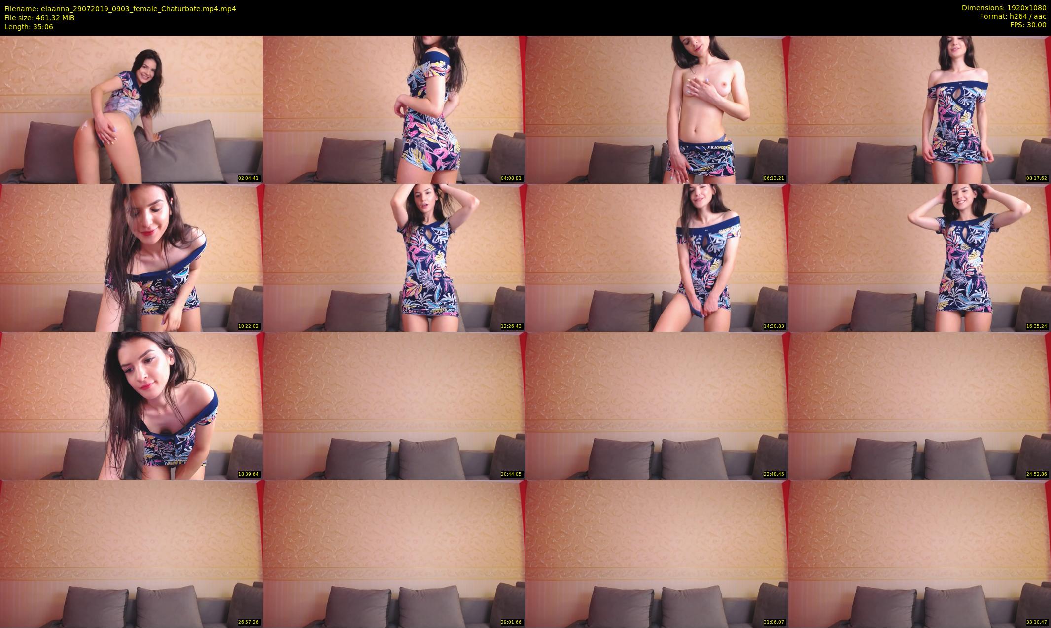 elaanna — 36 minute Chaturbate female cam show recording, 1080p, Jul 29, 2019