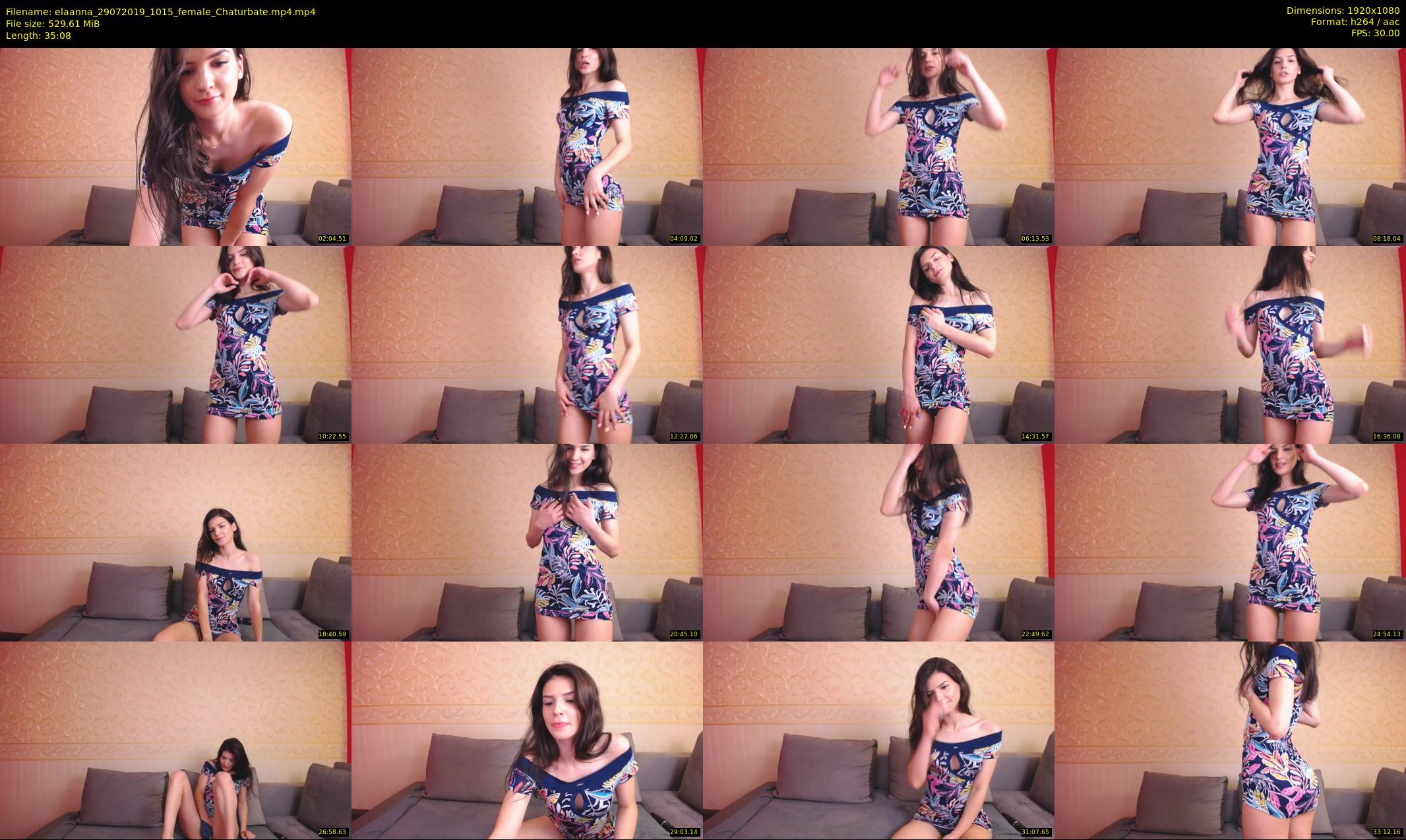 elaanna — 36 minute Chaturbate female cam show recording, 1080p, Jul 29, 2019