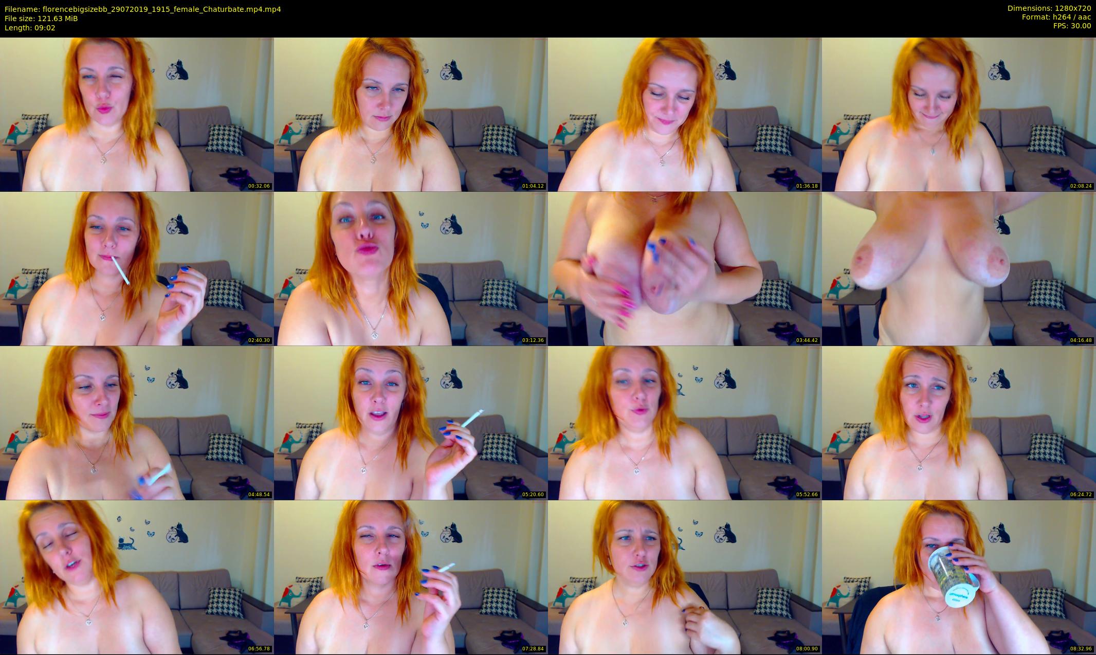 florencebigsizebb — 10 minute Chaturbate female cam show recording, 720p, Jul 29, 2019