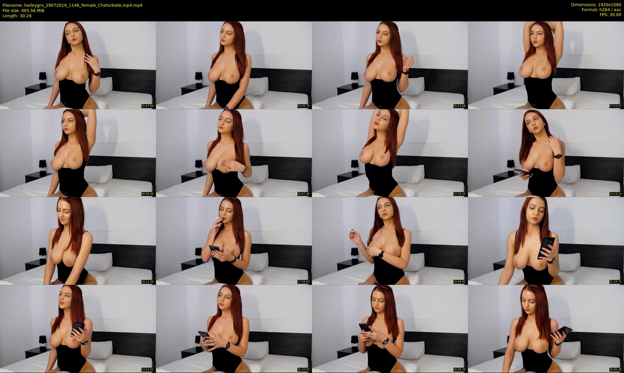 haileygrx — 31 minute Chaturbate female cam show recording, 1080p, Jul 29, 2019
