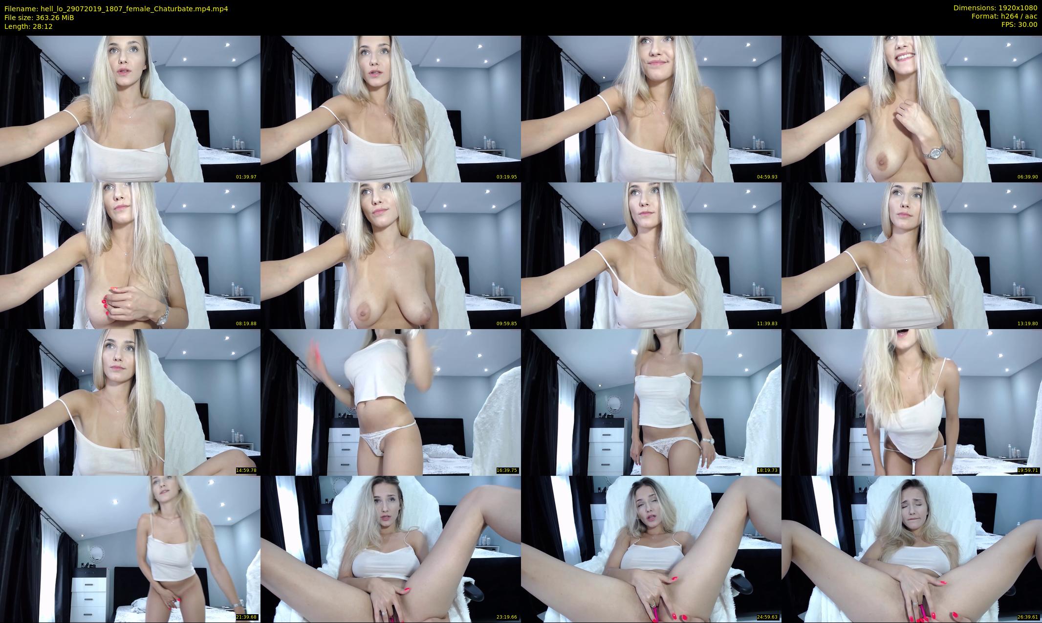 hell_lo — 29 minute Chaturbate female cam show recording, 1080p, Jul 29, 2019