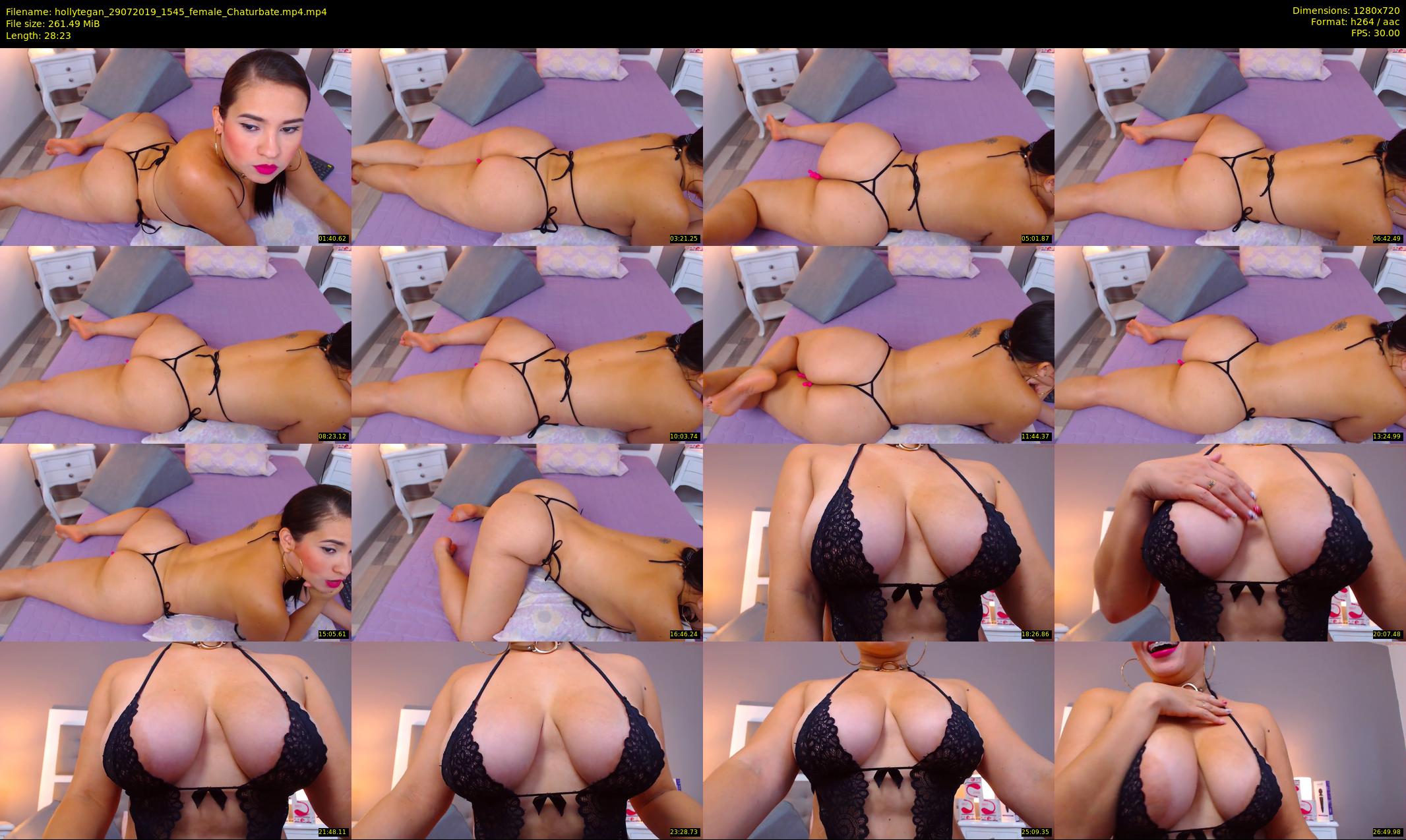 hollytegan — 29 minute Chaturbate female cam show recording, 720p, Jul 29, 2019