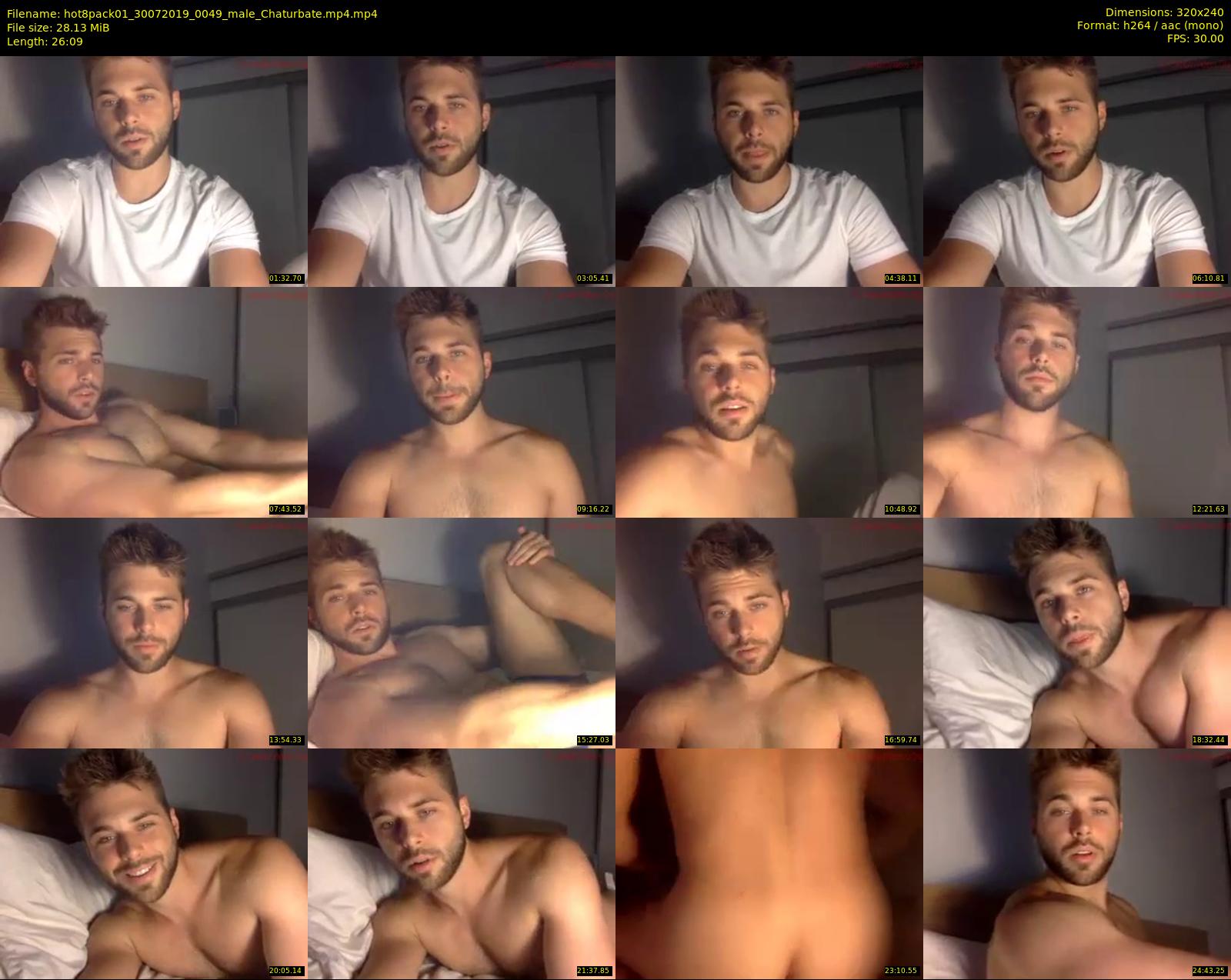 hot8pack01 — 27 minute Chaturbate male cam show recording, SD, Jul 30, 2019