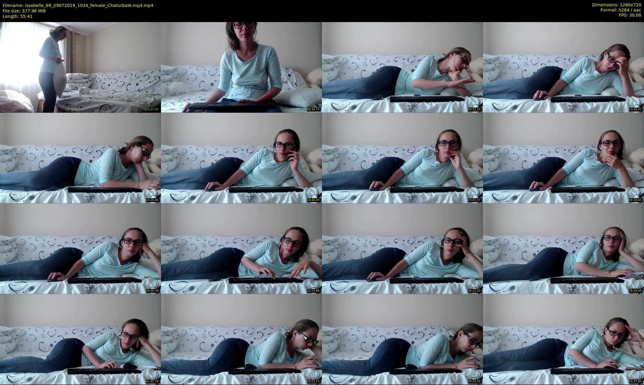 issabelle_69 — 56 minute Chaturbate couple cam show recording, 720p, Jul 29, 2019