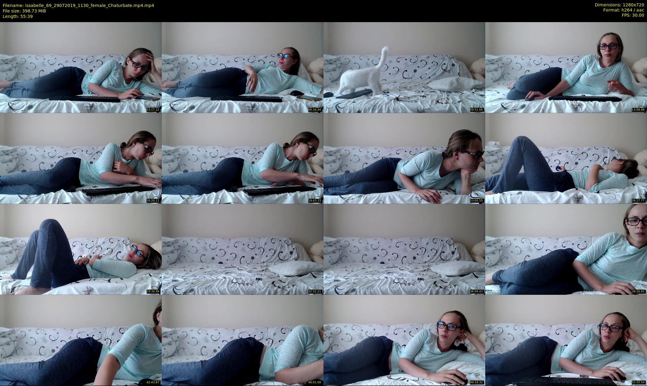 issabelle_69 — 56 minute Chaturbate couple cam show recording, 720p, Jul 29, 2019