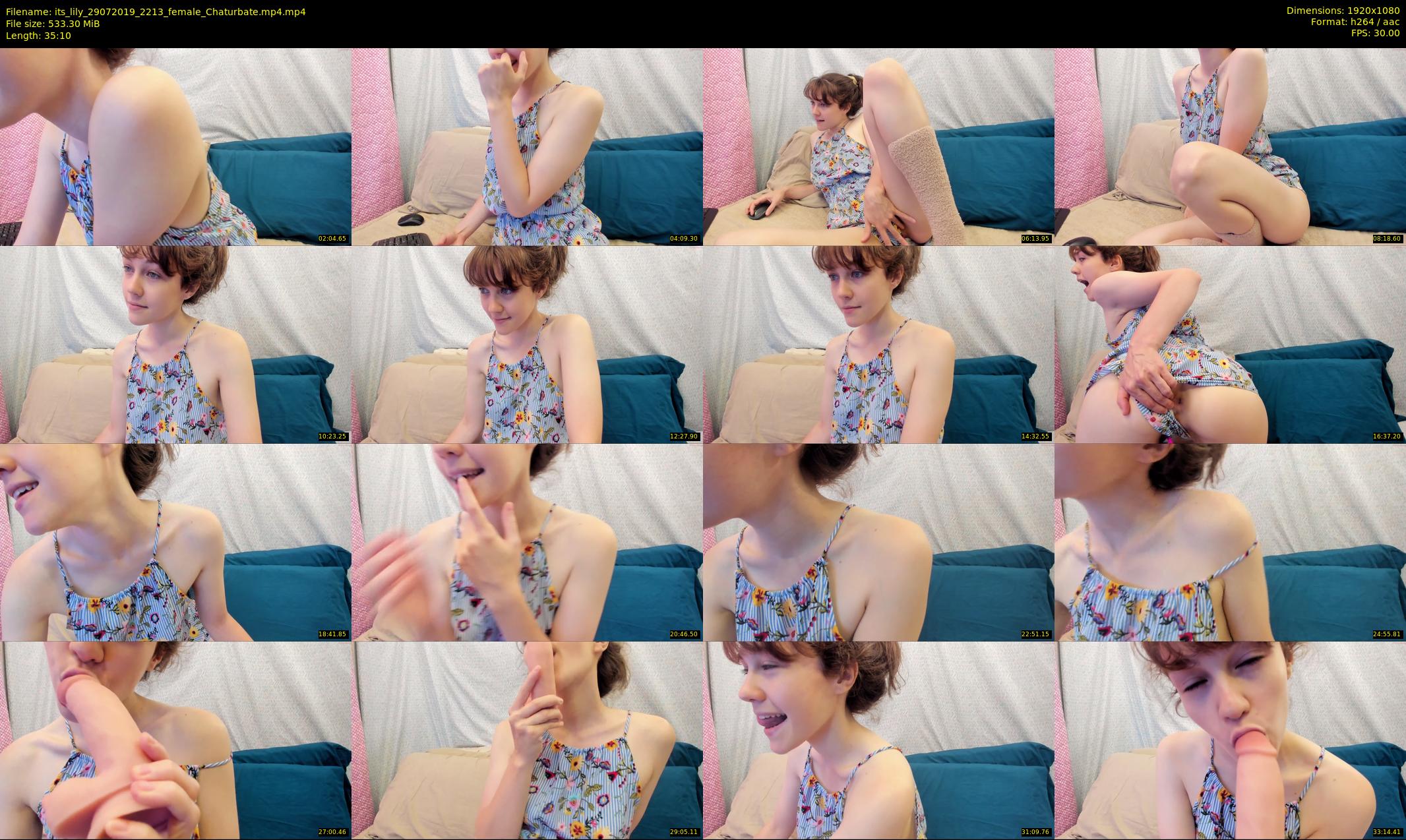 its_lily — 36 minute Chaturbate female cam show recording, 1080p, Jul 29, 2019