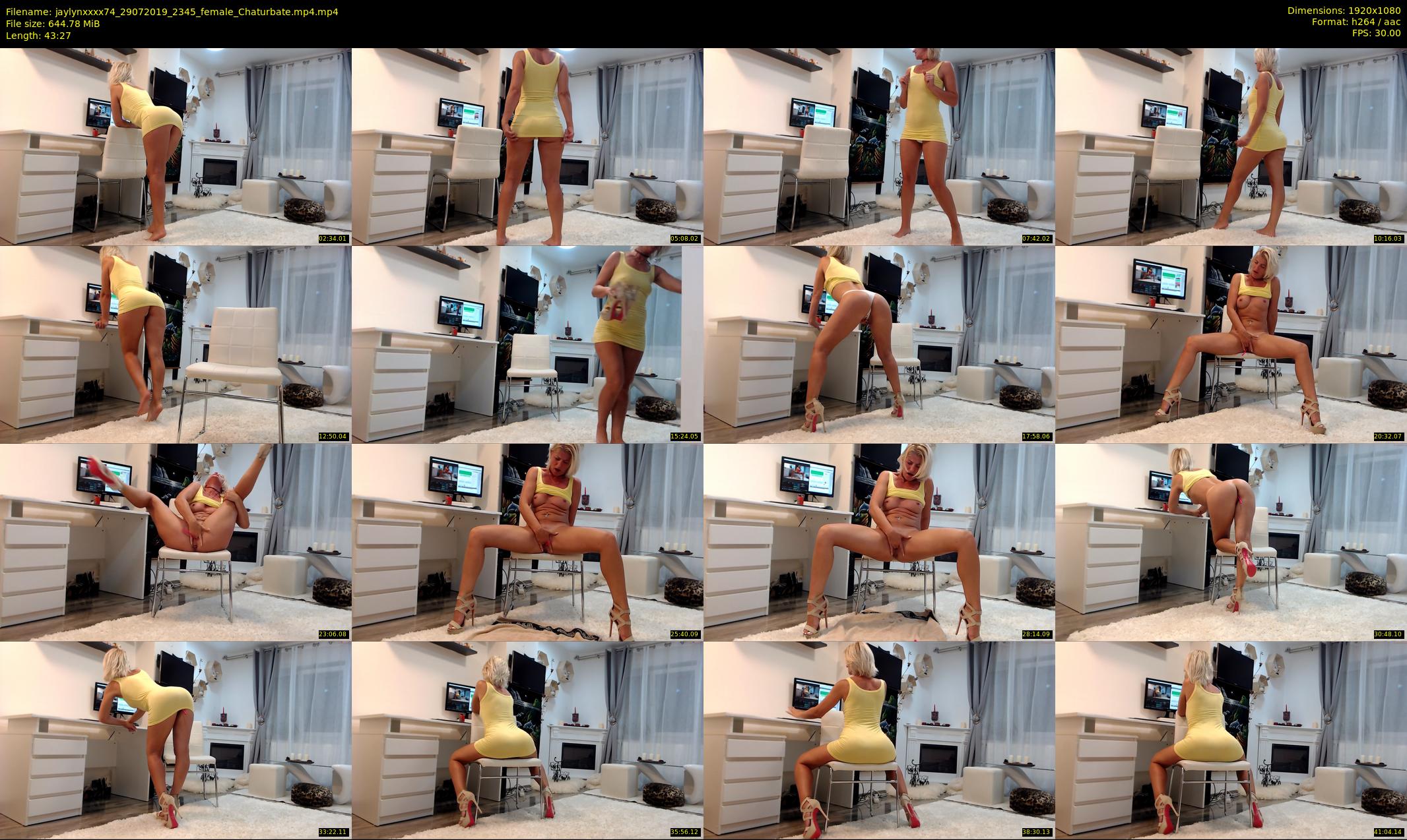 jaylynxxxx74 — 44 minute Chaturbate female cam show recording, 1080p, Jul 29, 2019