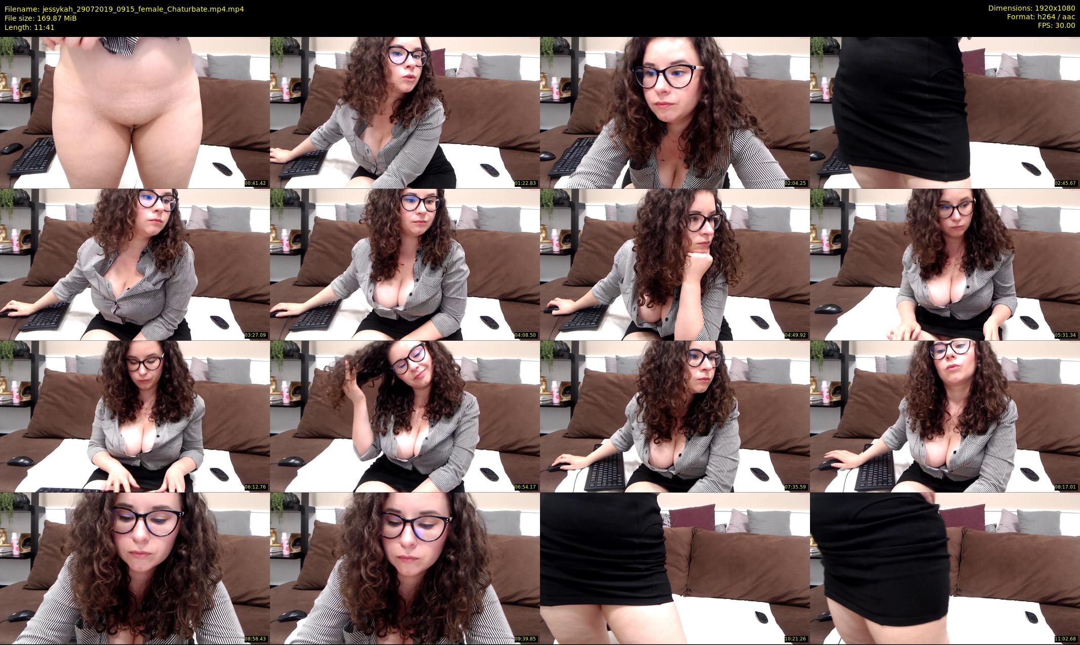 jessykah — 12 minute Chaturbate female cam show recording, 1080p, Jul 29, 2019