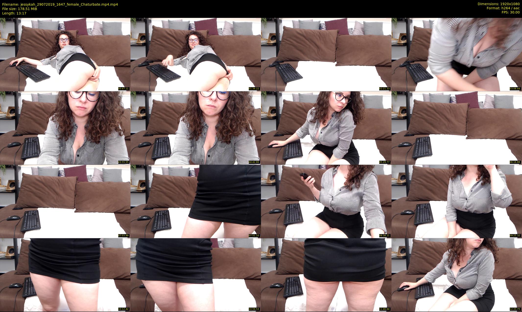 jessykah — 14 minute Chaturbate female cam show recording, 1080p, Jul 29, 2019