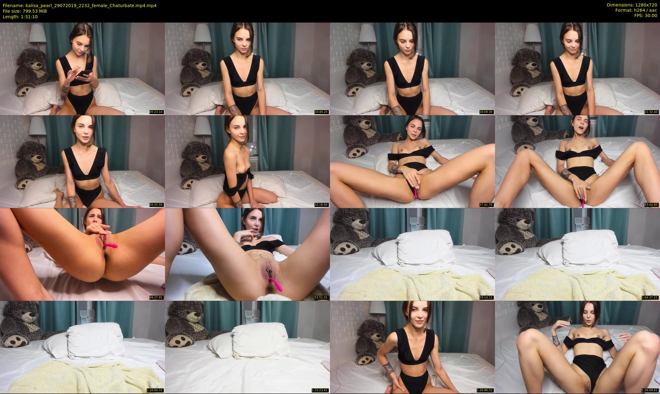 kalisa_pearl — 92 minute Chaturbate female cam show recording, 720p, Jul 29, 2019
