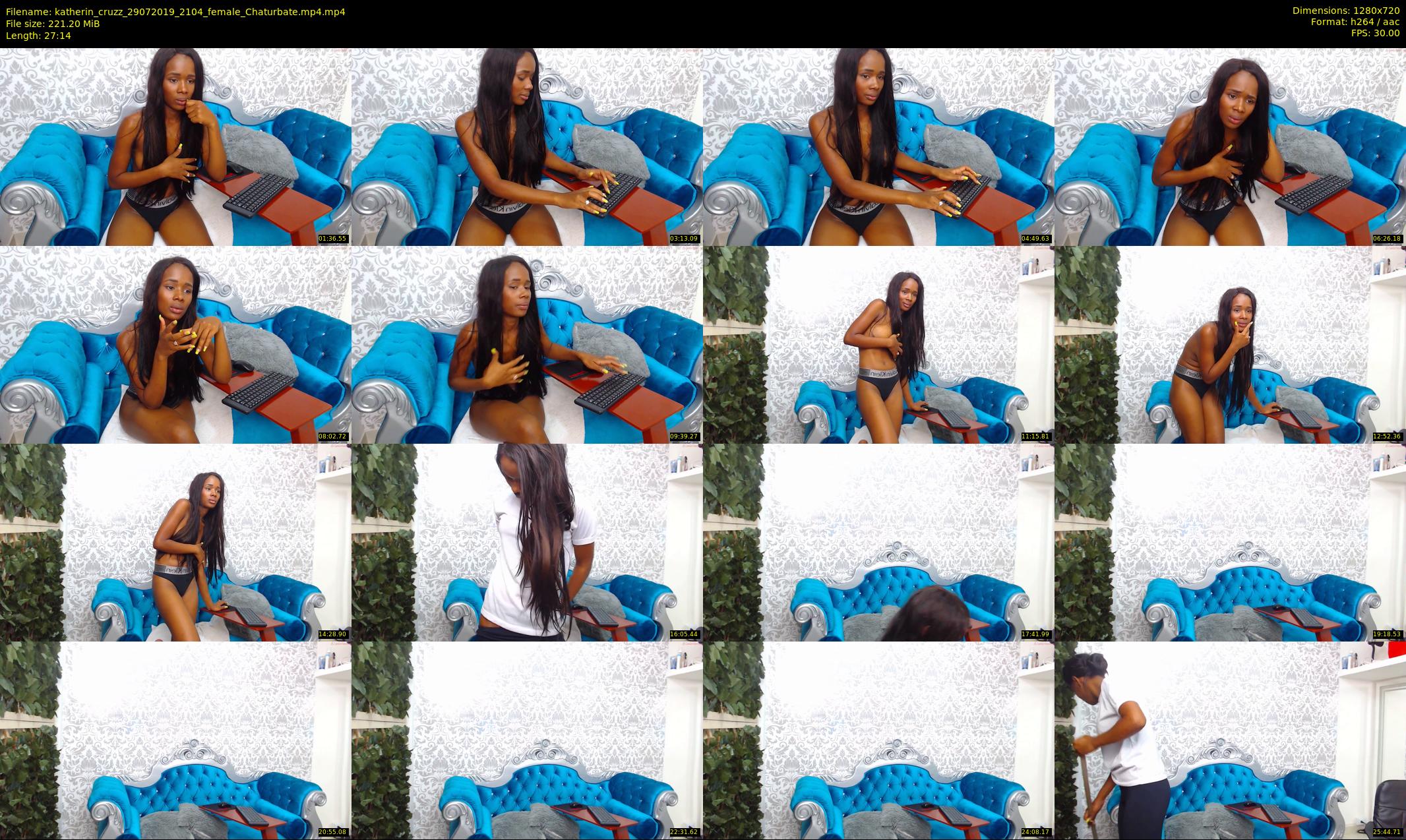 katherin_cruzz — 28 minute Chaturbate female cam show recording, 720p, Jul 29, 2019