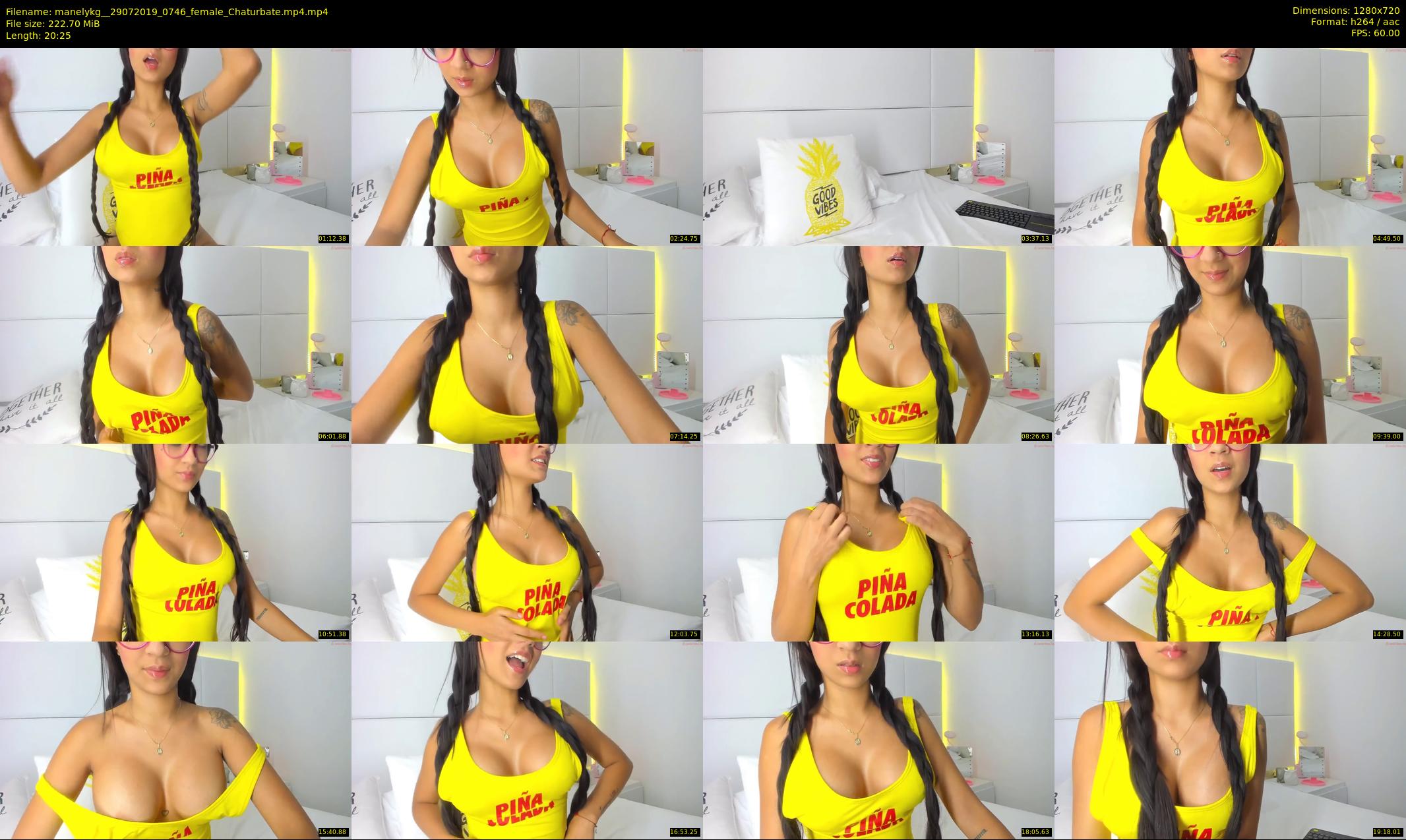 manelykg_ — 21 minute Chaturbate female cam show recording, 720p, Jul 29, 2019