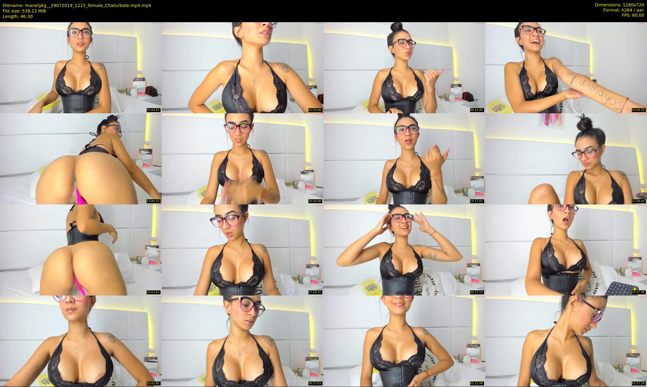 manelykg_ — 47 minute Chaturbate female cam show recording, 720p, Jul 29, 2019