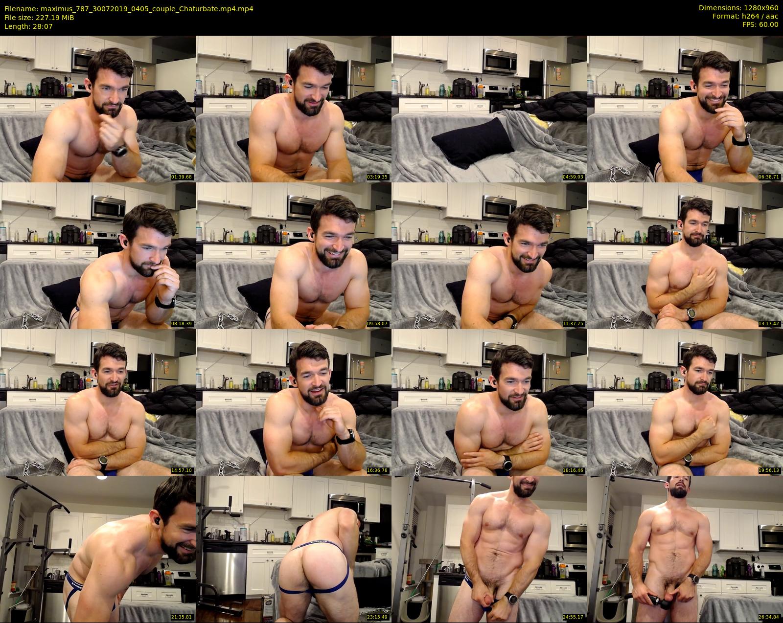 maximus_787 — 29 minute Chaturbate male cam show recording, 720p, Jul 30, 2019