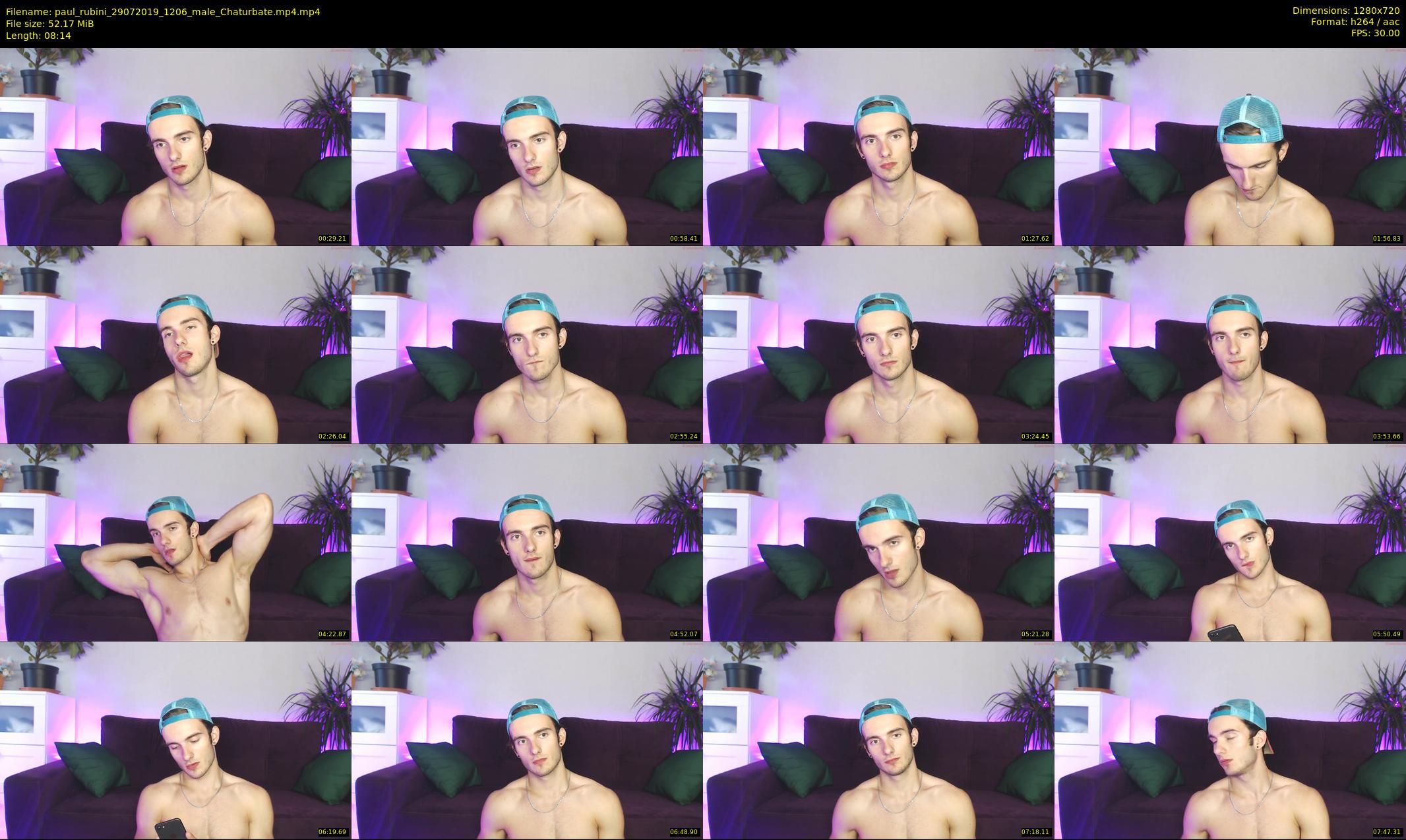paul_rubini — 9 minute Chaturbate male cam show recording, 720p, Jul 29, 2019