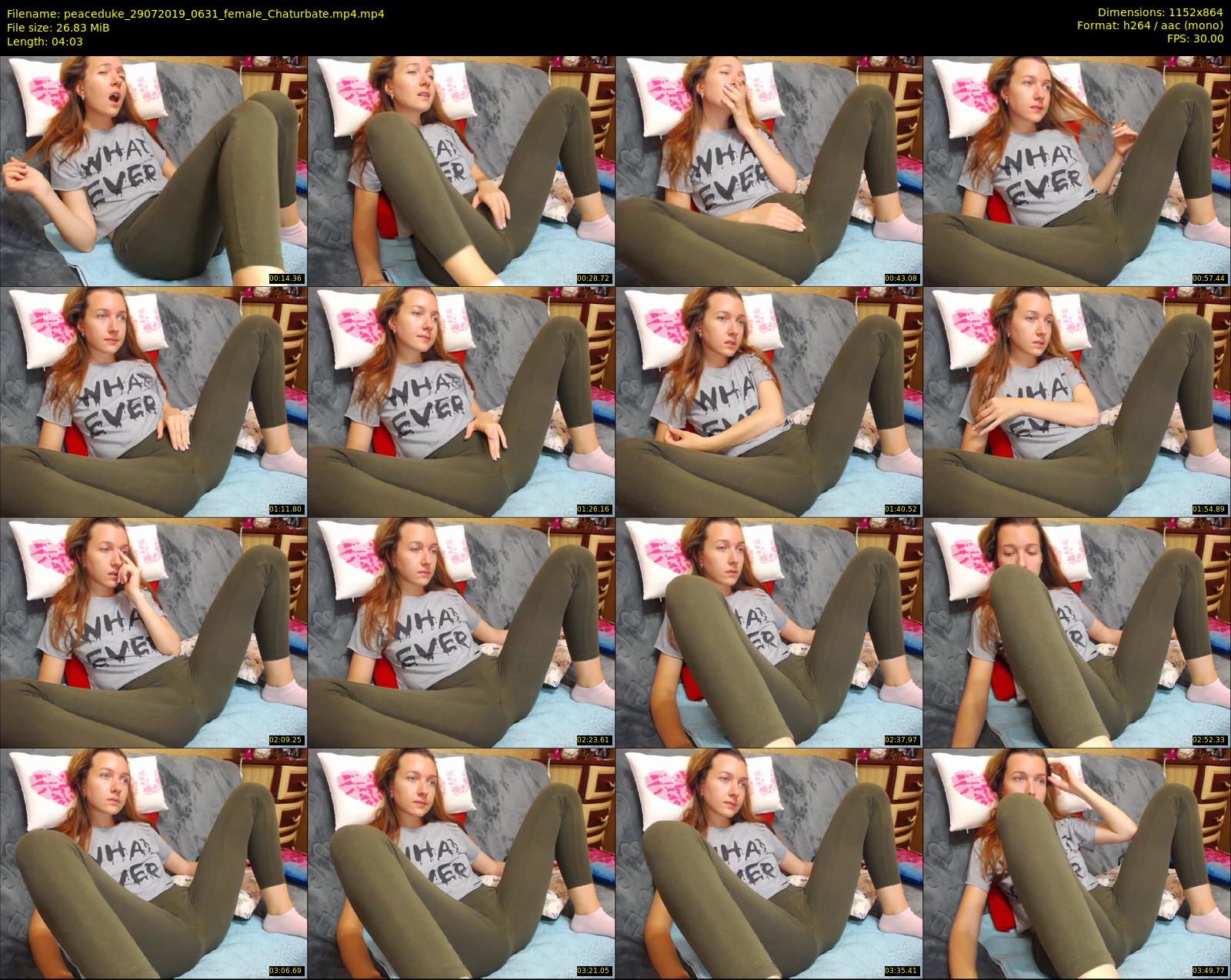 peaceduke — 5 minute Chaturbate female cam show recording, 720p, Jul 29, 2019