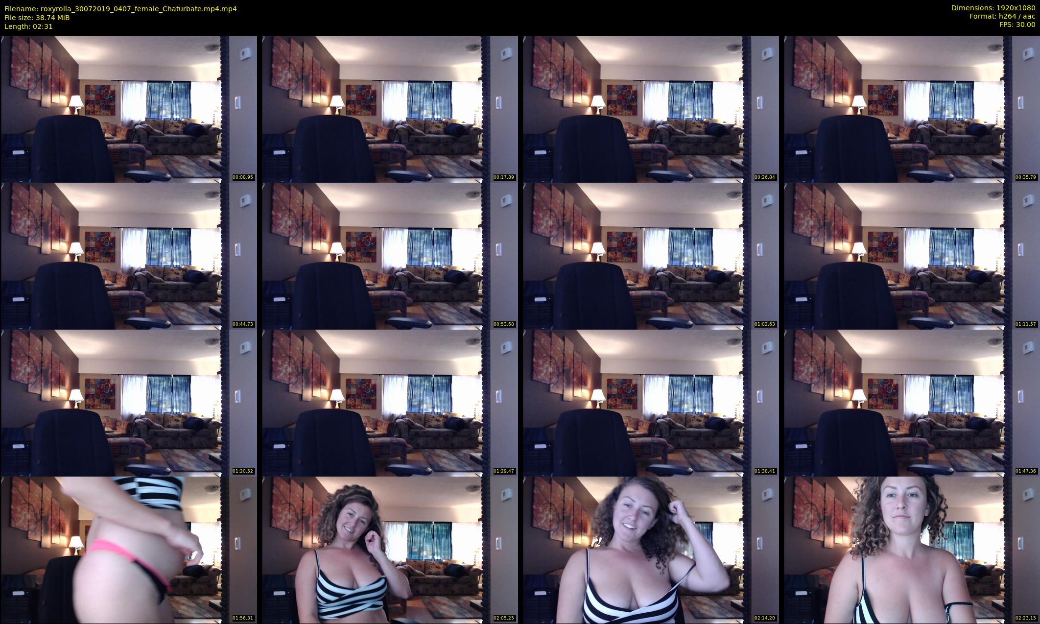 roxyrolla — 3 minute Chaturbate female cam show recording, 1080p, Jul 30, 2019