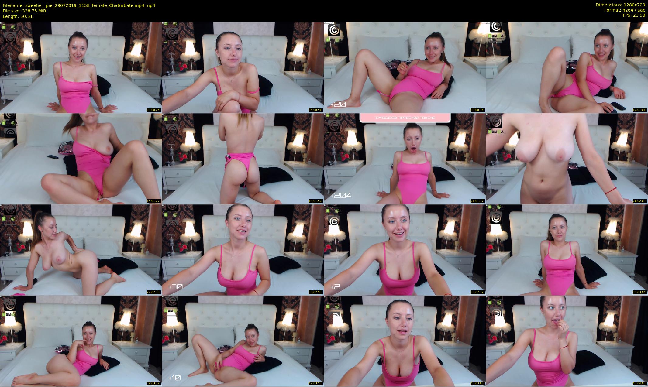 sweetie__pie — 51 minute Chaturbate female cam show recording, 720p, Jul 29, 2019