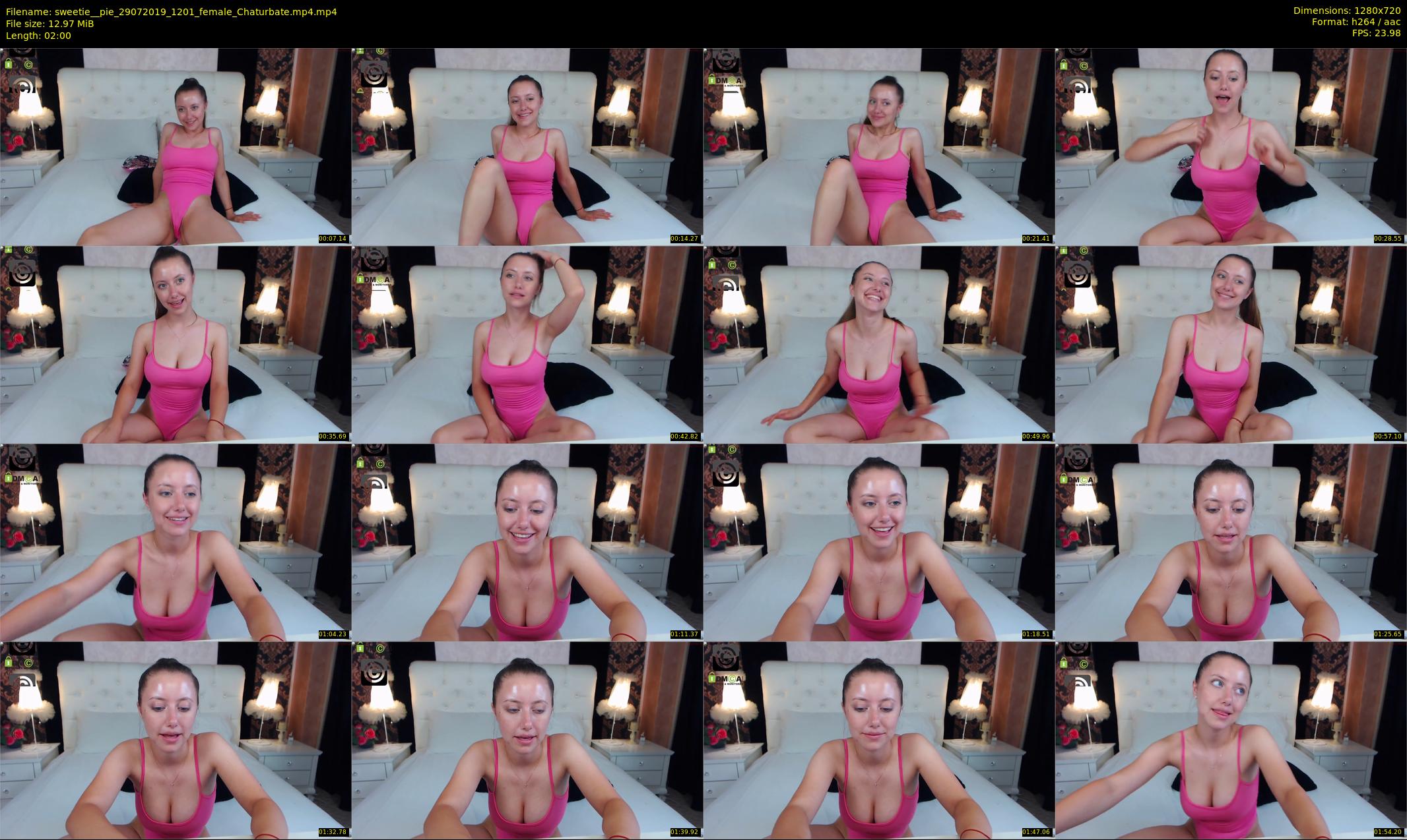 sweetie__pie — 2 minute Chaturbate female cam show recording, 720p, Jul 29, 2019