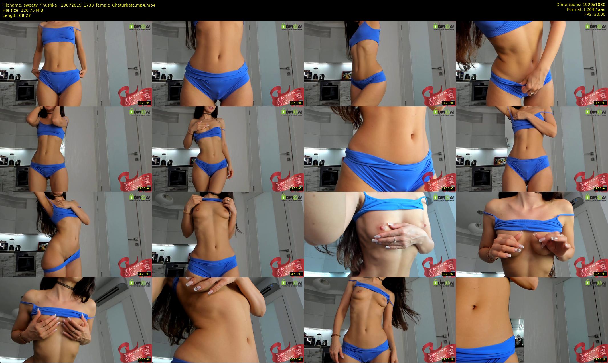 sweety_rinushka_ — 9 minute Chaturbate female cam show recording, 1080p, Jul 29, 2019