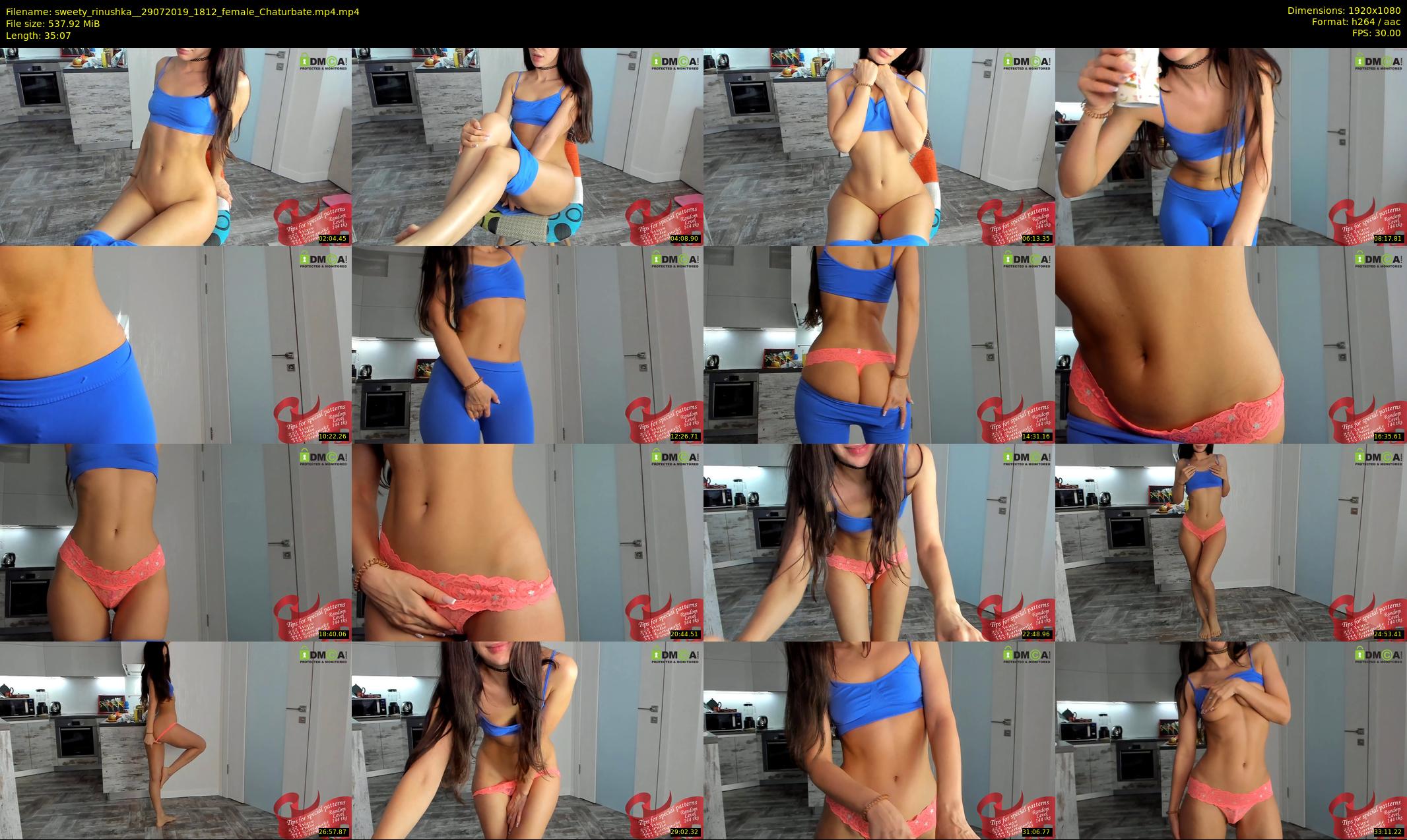 sweety_rinushka_ — 36 minute Chaturbate female cam show recording, 1080p, Jul 29, 2019