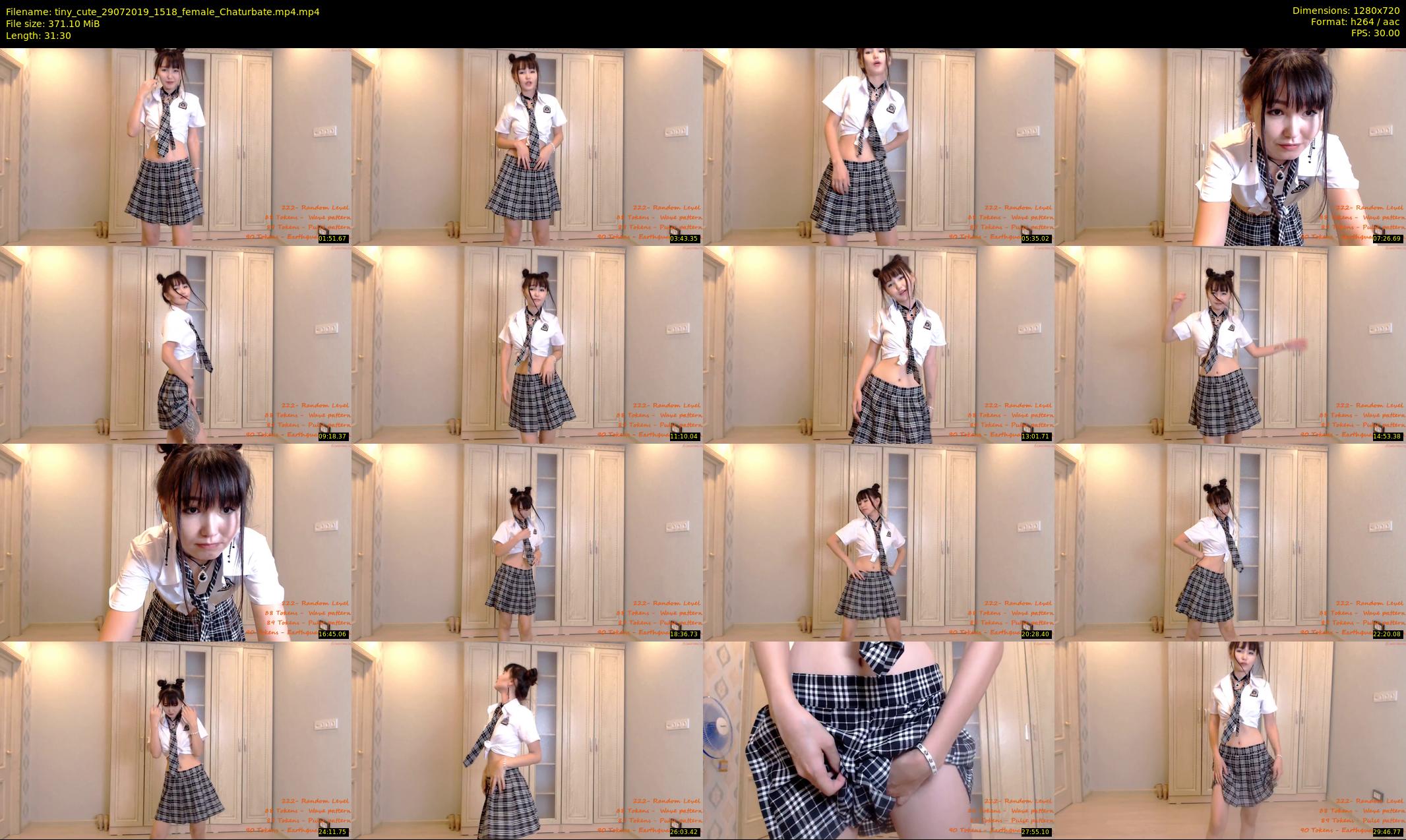 tiny_cute — 32 minute Chaturbate female cam show recording, 720p, Jul 29, 2019