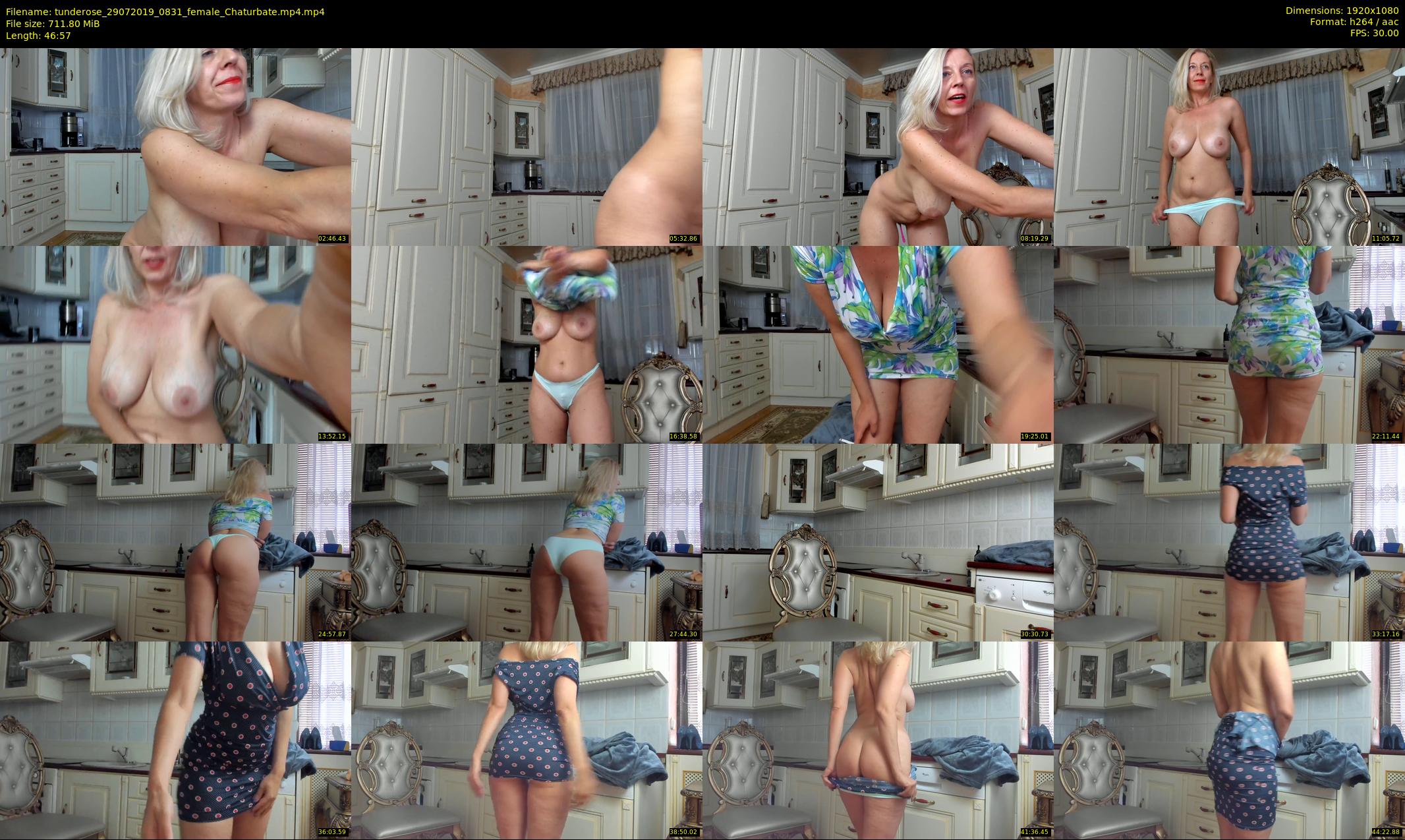 tunderose — 47 minute Chaturbate female cam show recording, 1080p, Jul 29, 2019