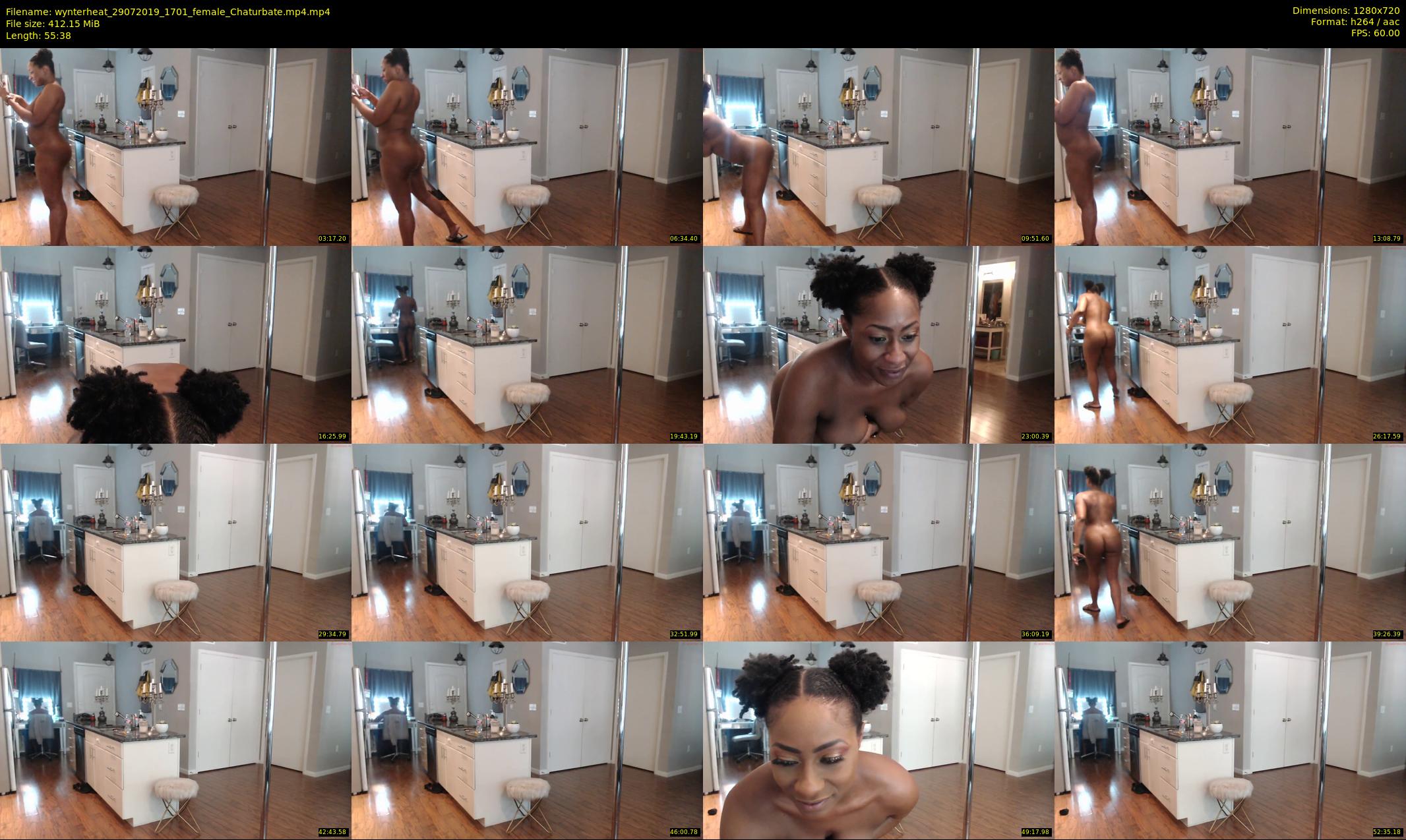 wynterheat — 56 minute Chaturbate female cam show recording, 720p, Jul 29, 2019