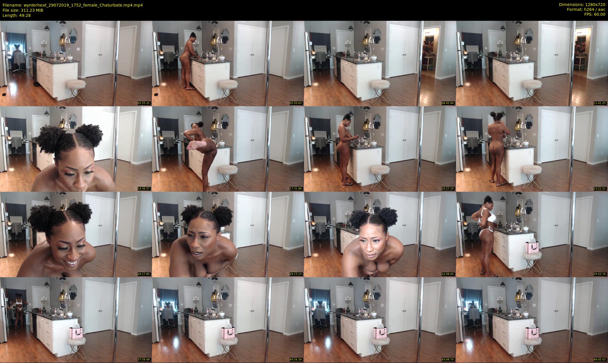 wynterheat — 50 minute Chaturbate female cam show recording, 720p, Jul 29, 2019