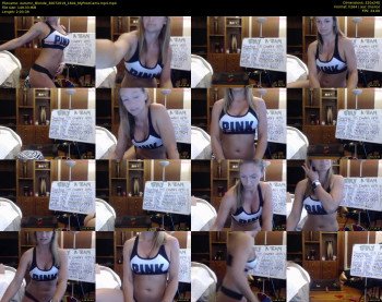Autumn_Blonde — 124 minute MyFreeCams cam show recording, SD, Jul 30, 2019