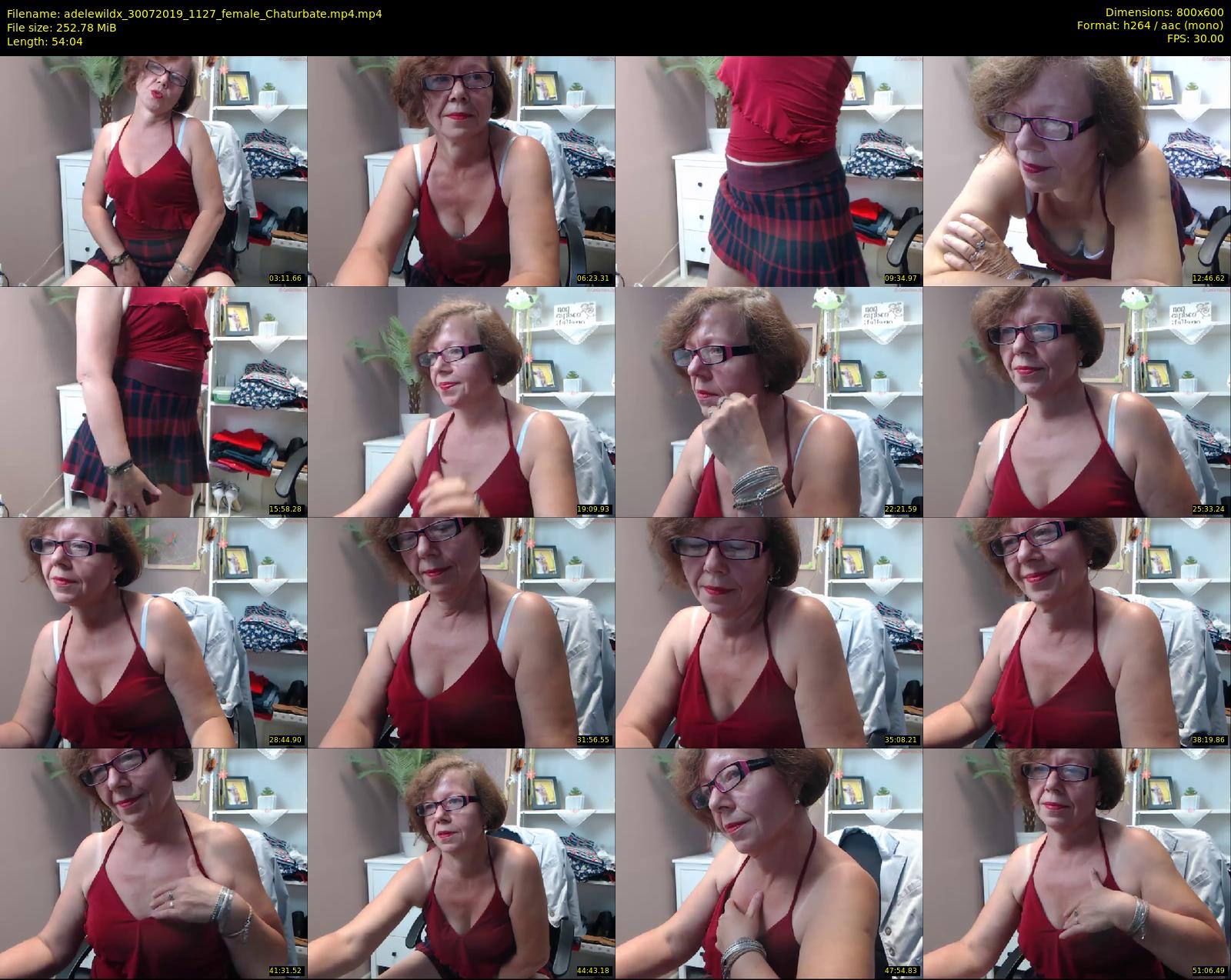 adelewildx — 55 minute Chaturbate female cam show recording, 480p, Jul 30, 2019