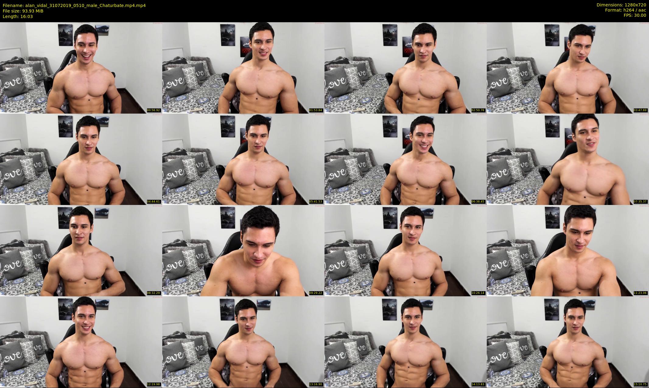 alan_vidal — 17 minute Chaturbate male cam show recording, 720p, Jul 31, 2019