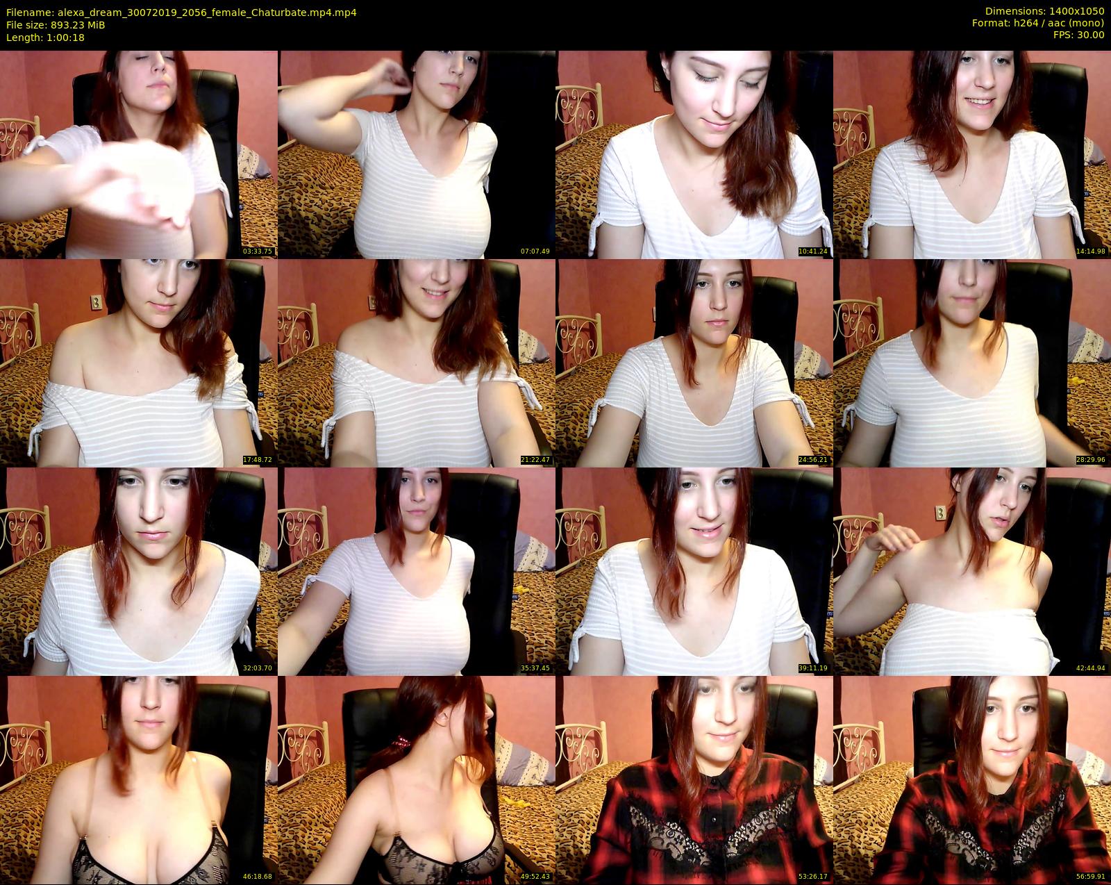 alexa_dream — 61 minute Chaturbate female cam show recording, 720p, Jul 30, 2019