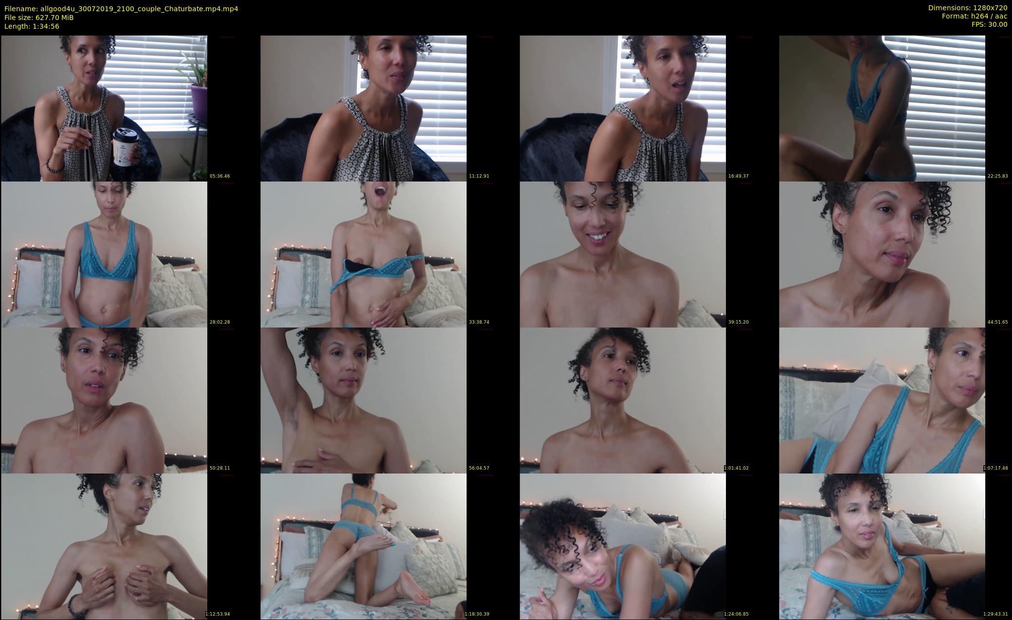 allgood4u — 95 minute Chaturbate couple cam show recording, 720p, Jul 30, 2019