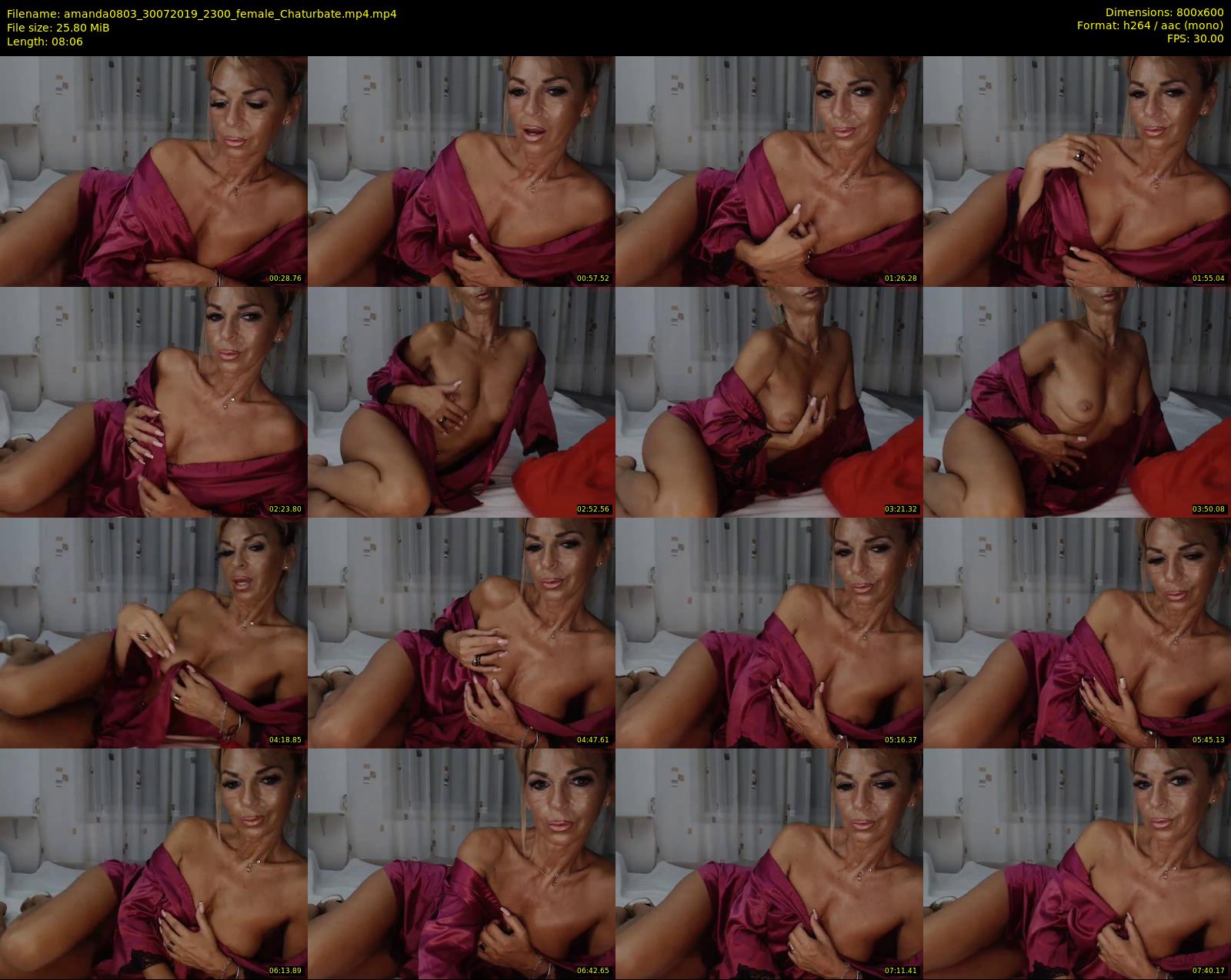 amanda0803 — 9 minute Chaturbate female cam show recording, 480p, Jul 30, 2019