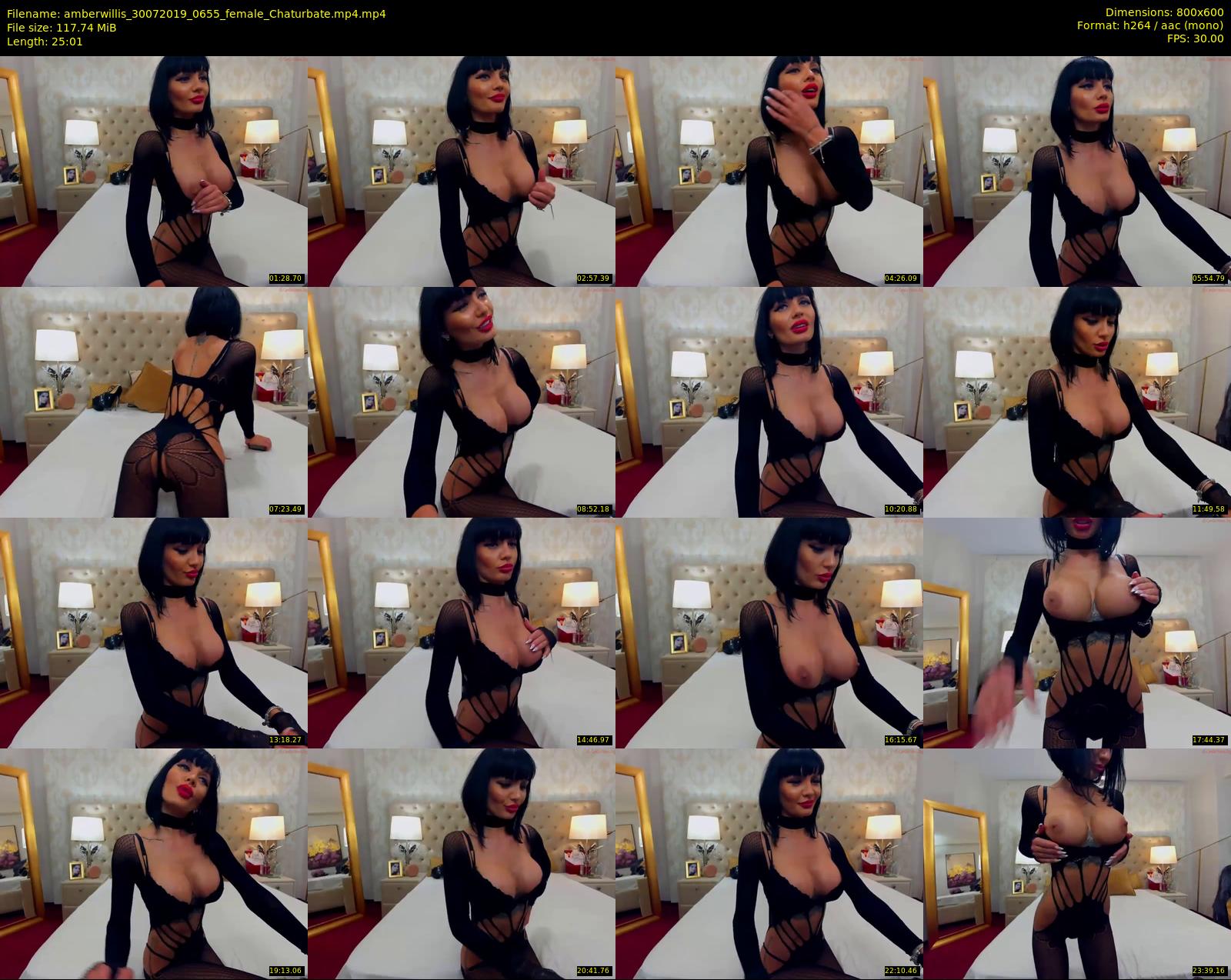 amberwillis — 26 minute Chaturbate female cam show recording, 480p, Jul 30, 2019