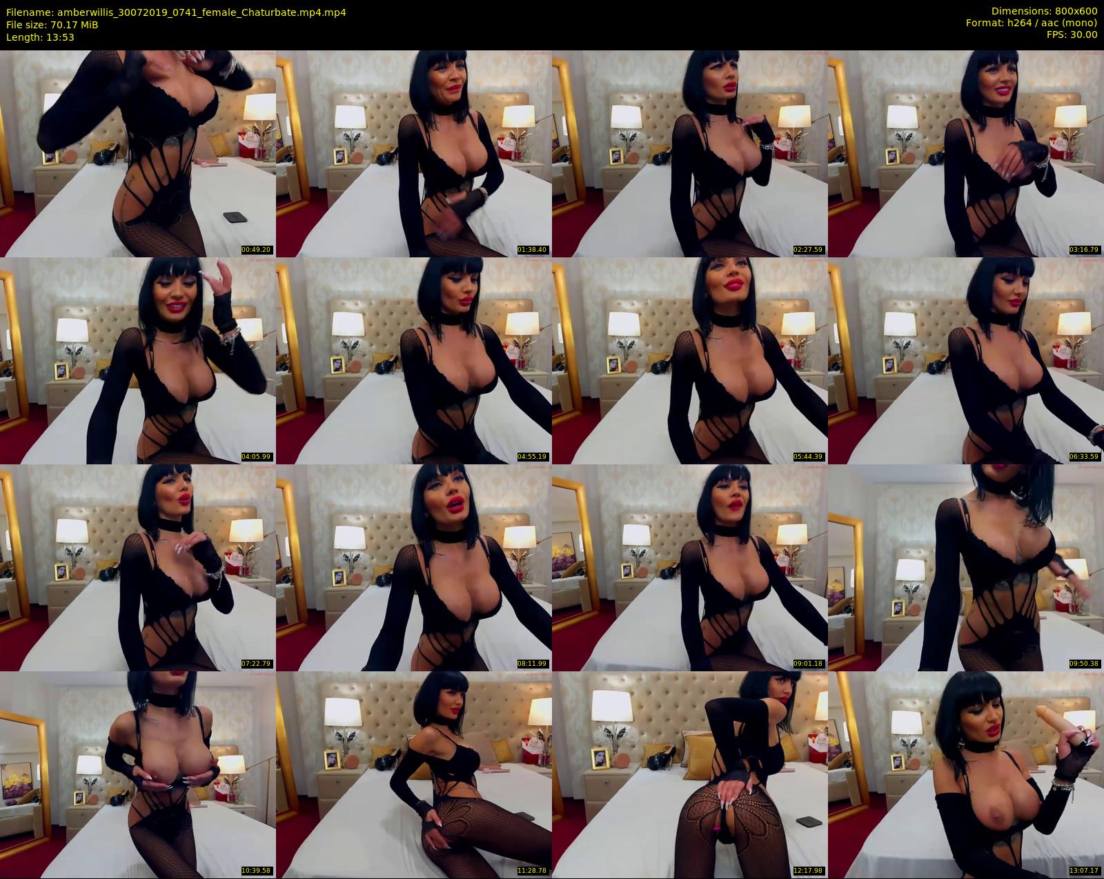 amberwillis — 14 minute Chaturbate female cam show recording, 480p, Jul 30, 2019