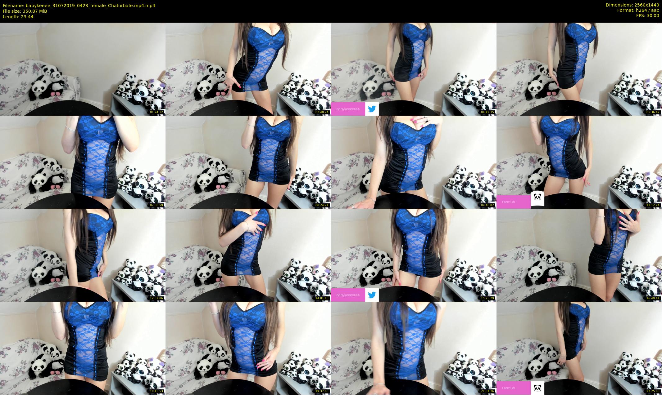 babykeeee — 24 minute Chaturbate female cam show recording, 1080p, Jul 31, 2019