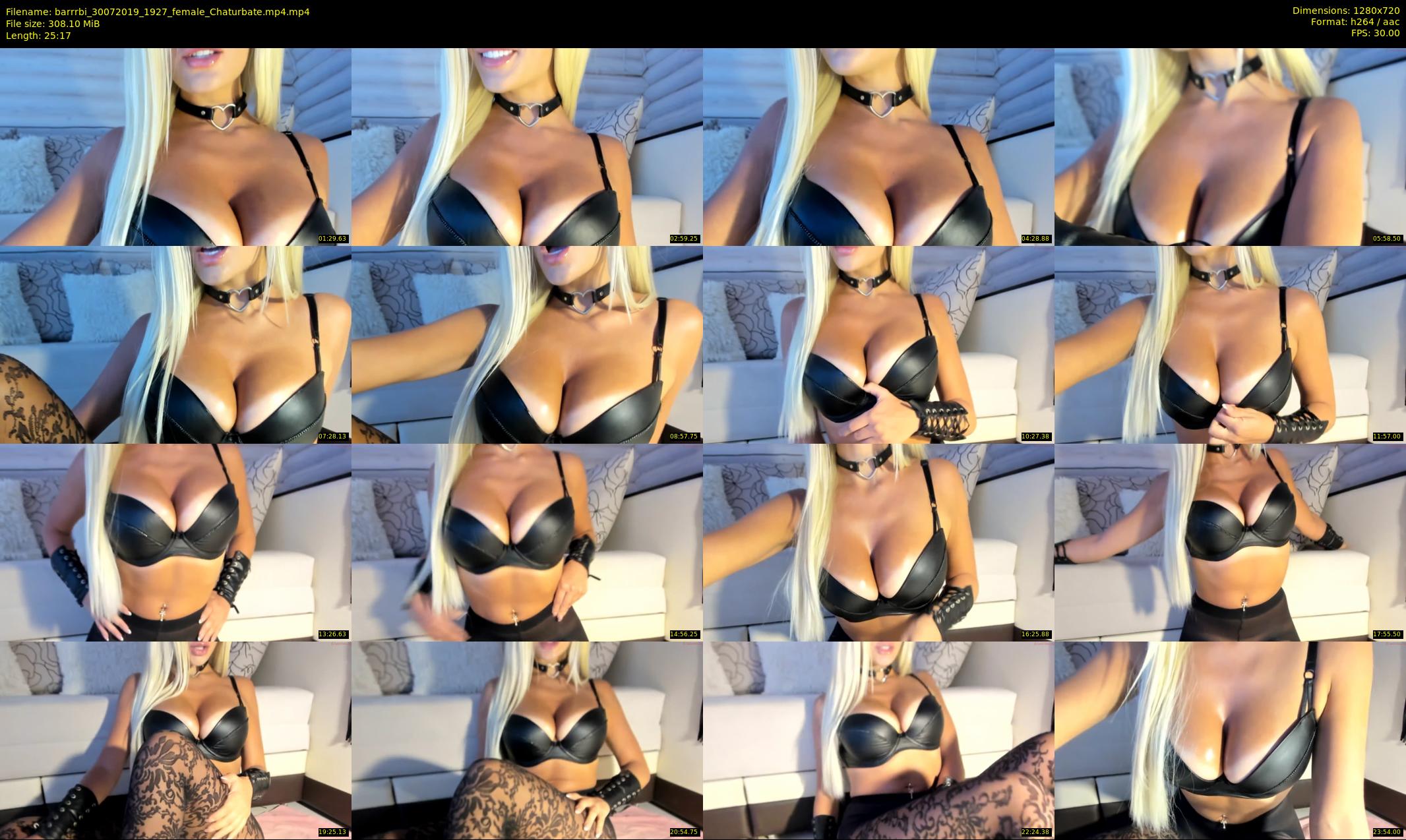 barrrbi — 26 minute Chaturbate female cam show recording, 720p, Jul 30, 2019