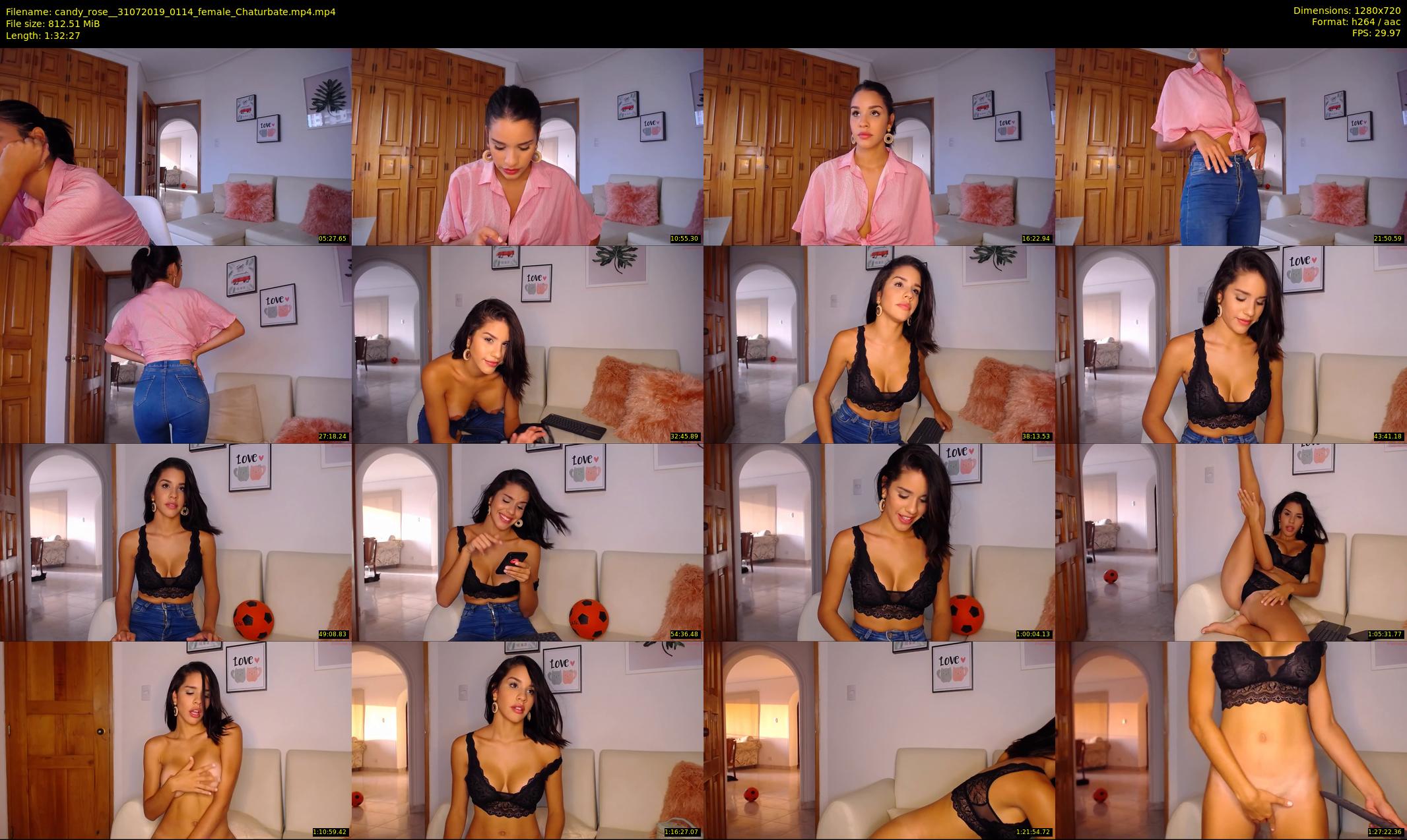 candy_rose_ — 93 minute Chaturbate female cam show recording, 720p, Jul 31, 2019
