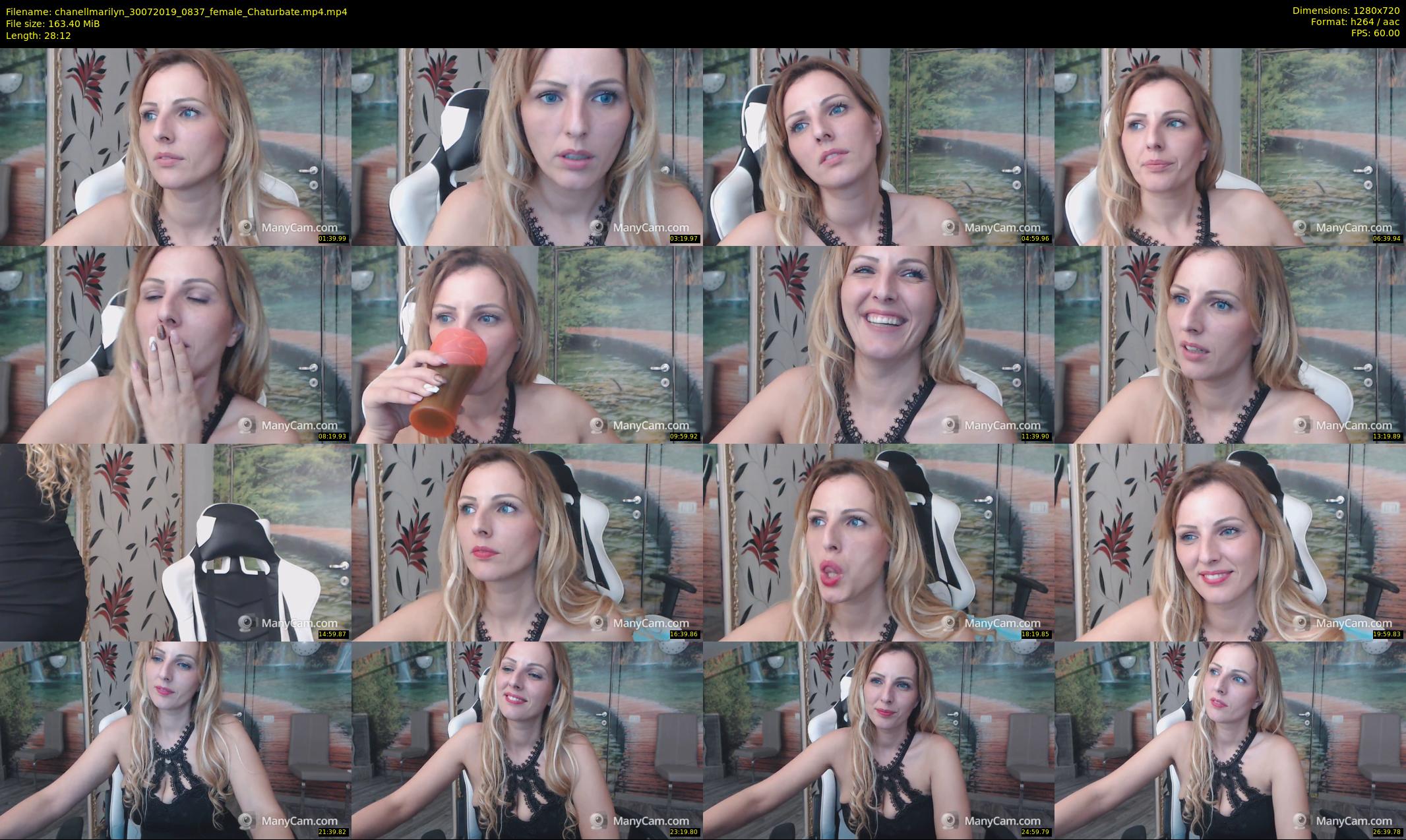 chanellmarilyn — 29 minute Chaturbate female cam show recording, 720p, Jul 30, 2019
