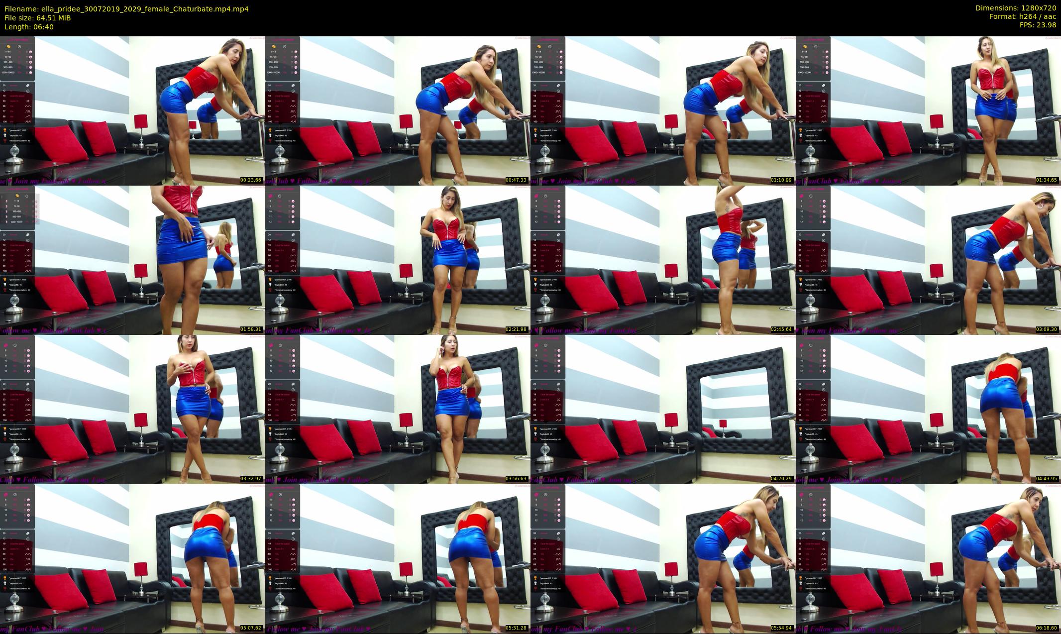 ella_pridee — 7 minute Chaturbate female cam show recording, 720p, Jul 30, 2019