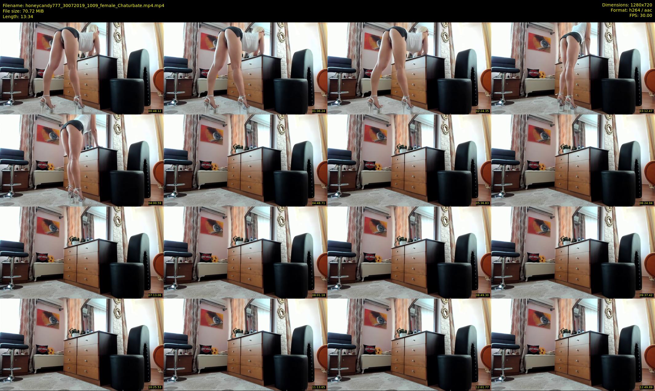 honeycandy777 — 14 minute Chaturbate couple cam show recording, 720p, Jul 30, 2019