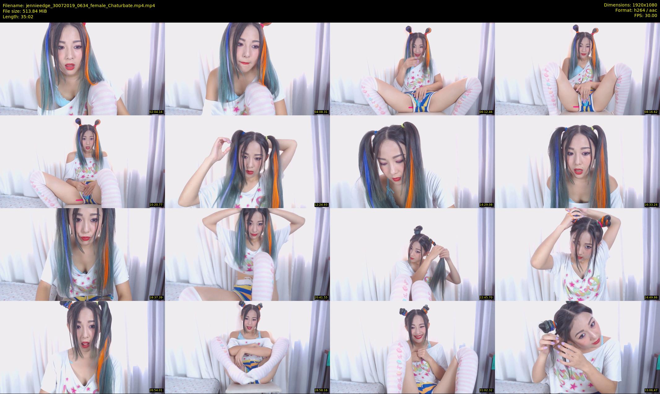 jennieedge — 36 minute Chaturbate female cam show recording, 1080p, Jul 30, 2019